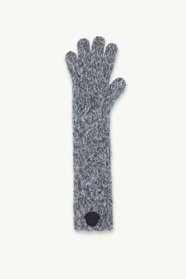 Alpaca Blend Gloves Women Black Moncler 0