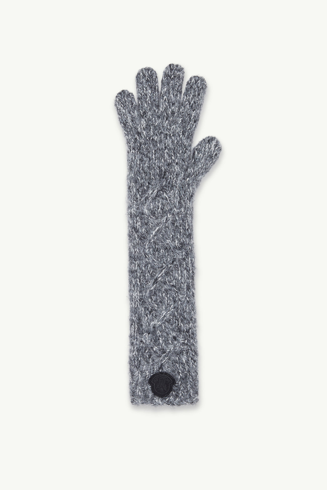 Guantes de mezcla de alpaca Mujer Negro Moncler 0