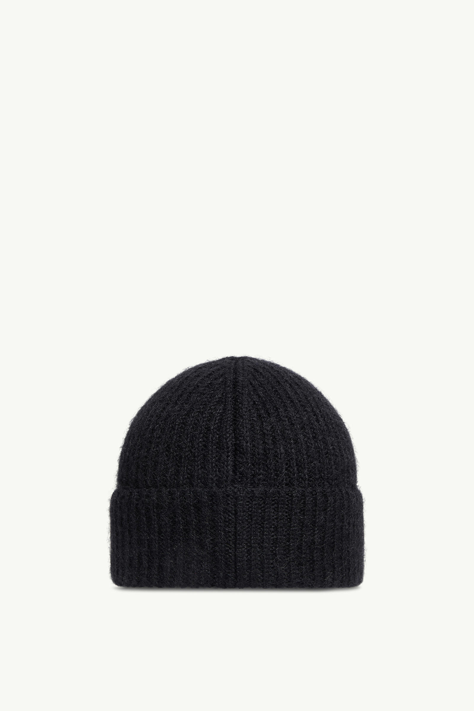 Gorro en mezcla de lana y mohair Mujer Negro Moncler 3