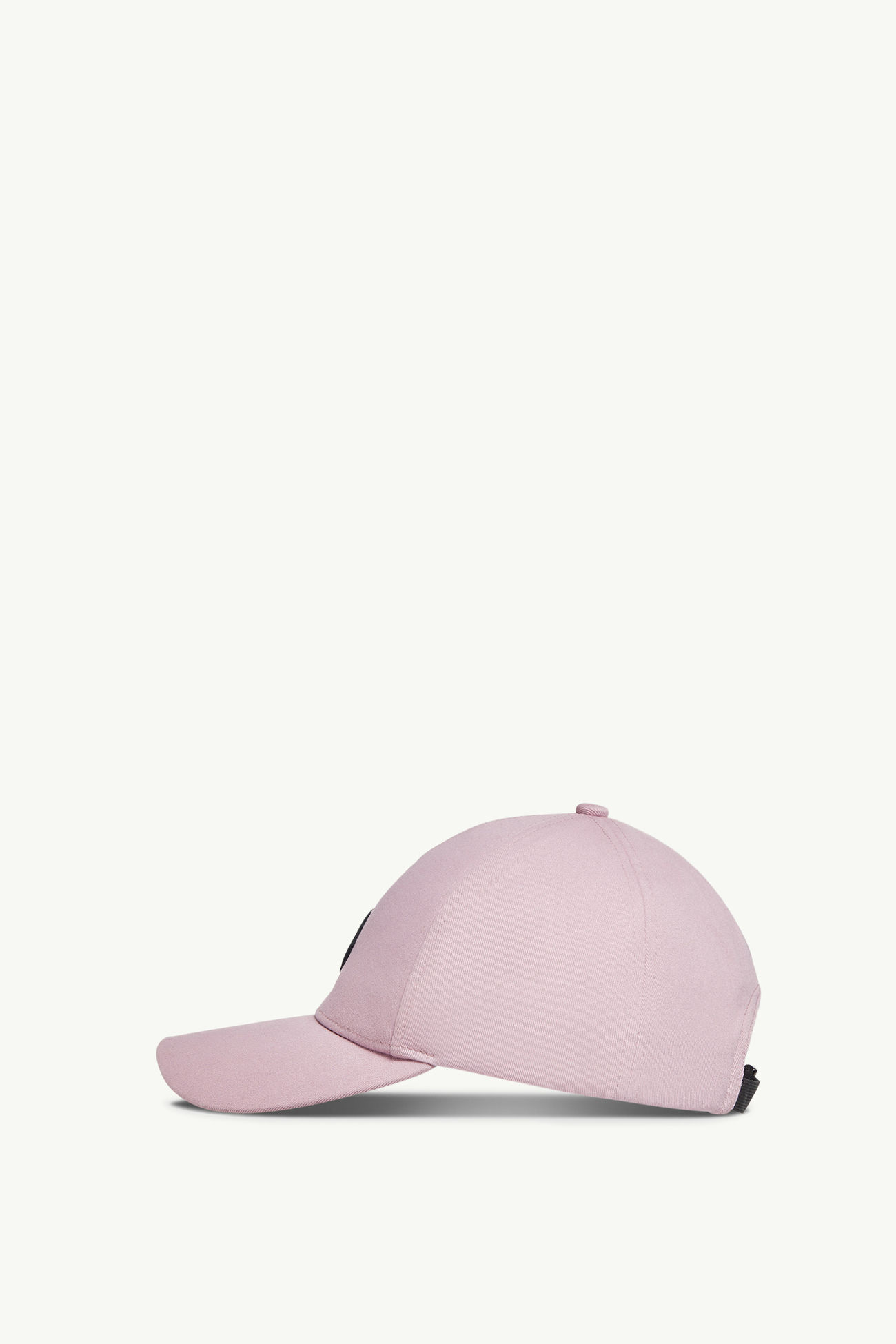 Gorra de béisbol de gabardina de algodón Mujer Rosado Moncler 2