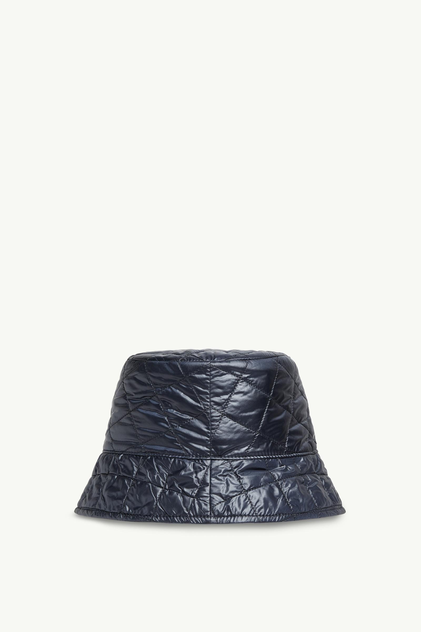 【美品】モンクレール　バケットハット　帽子　サイズM ネイビー　国内正規品 美品】モンクレールバケットハット帽子サイズM ネイビー国内正規品