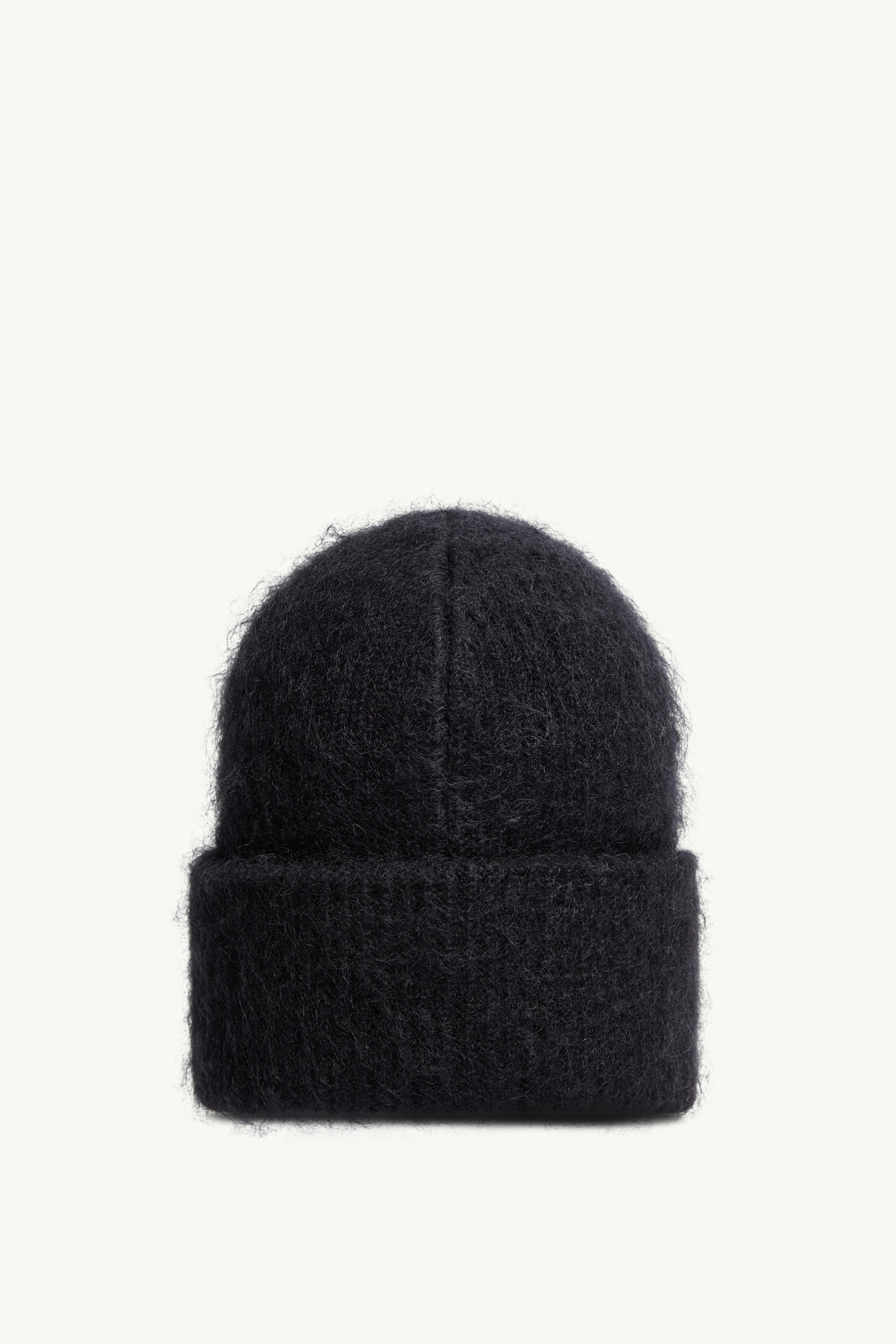 Mohair & Wool Blend Beanie Women Black Moncler 3