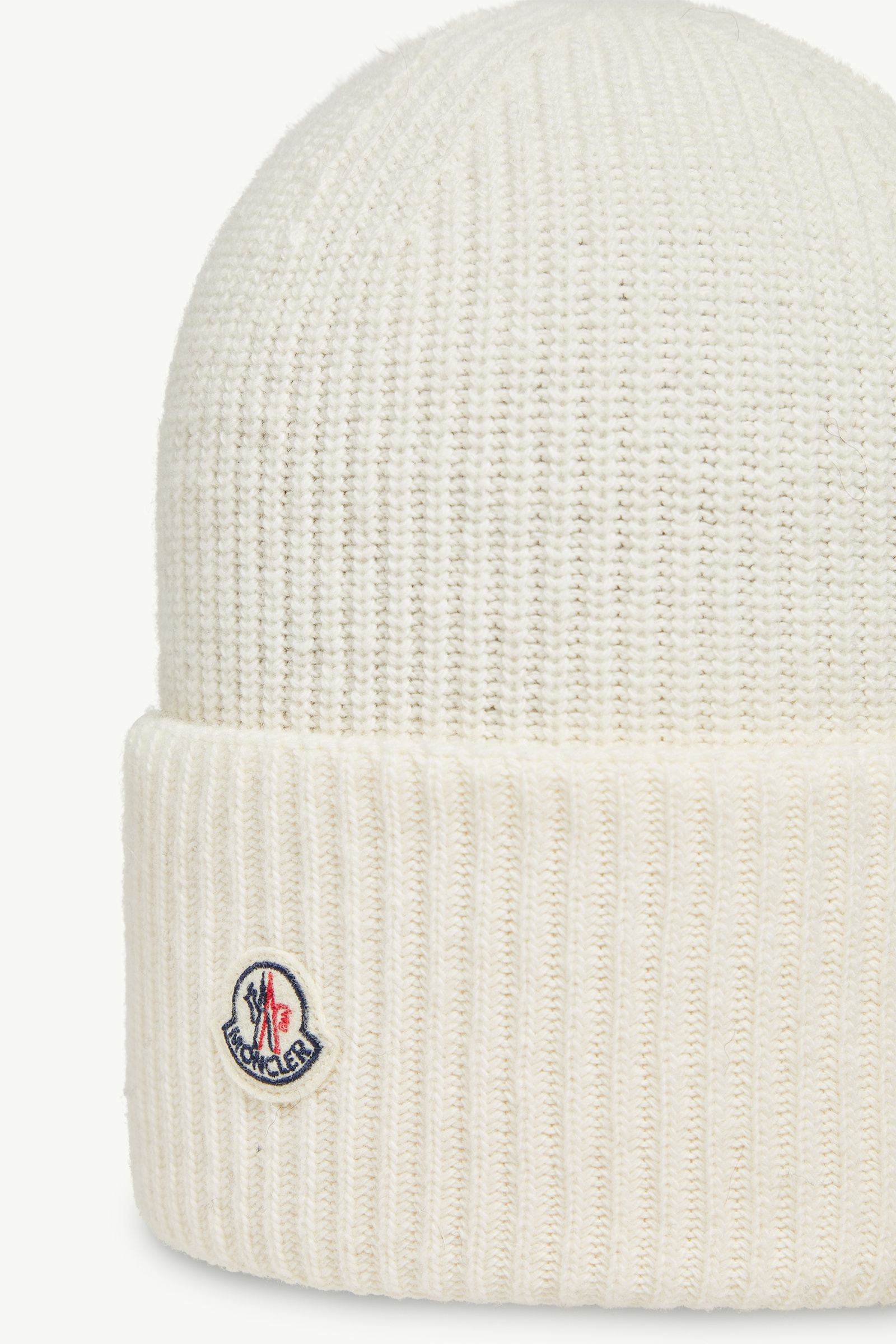 White Wool Beanie - Hats & Beanies for Women | Moncler CZ