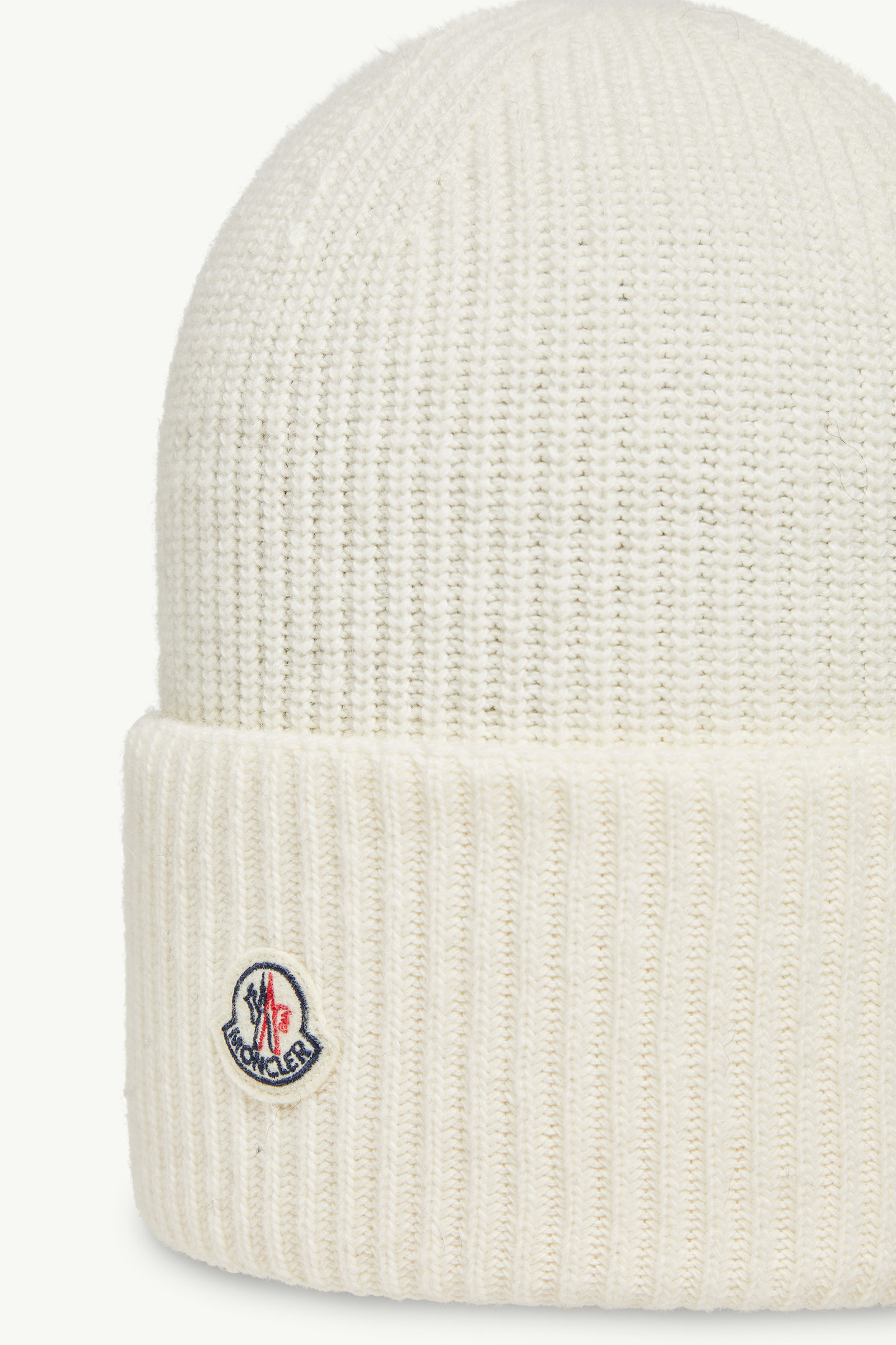 Wool Beanie Women White Moncler 2
