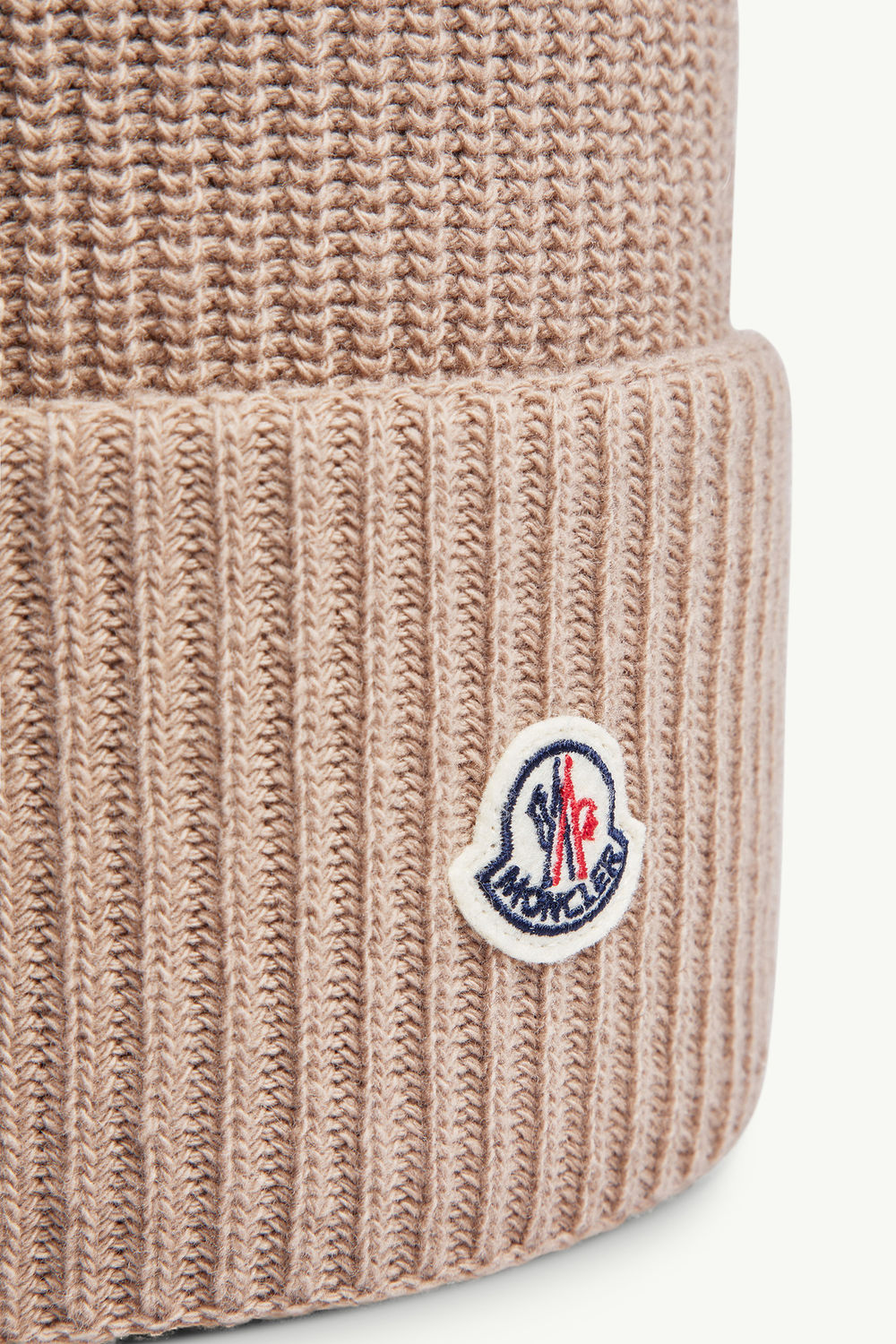 Wool Beanie Women Light Pink Moncler 2