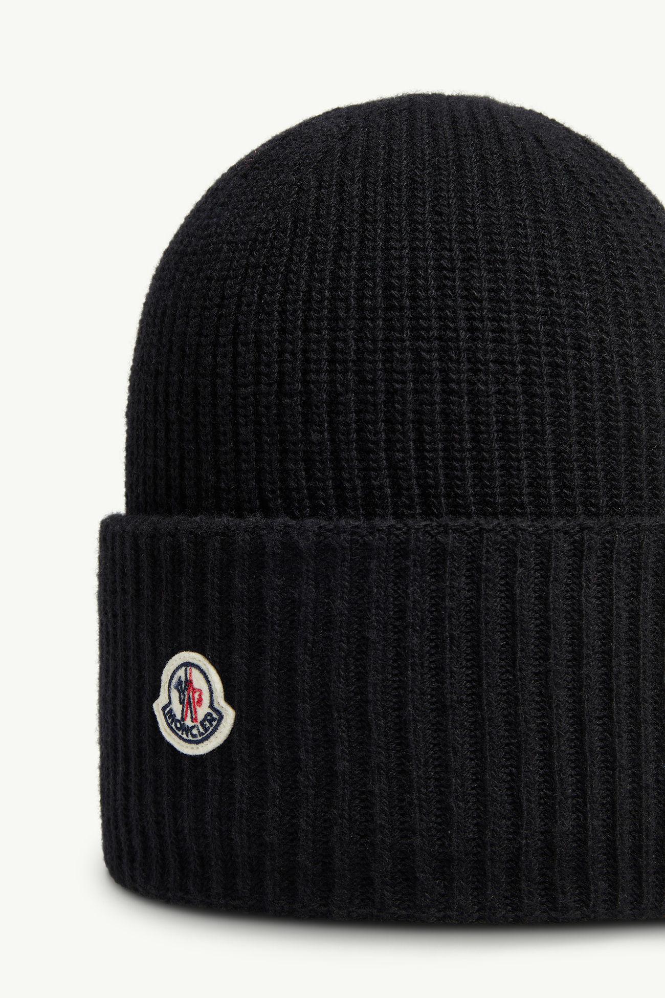 Mütze aus Wolle Damen Schwarz Moncler 2