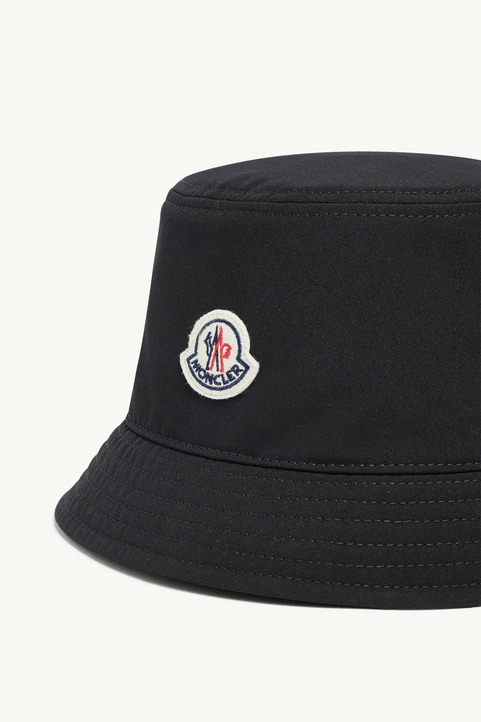 棉質混紡漁夫帽 黑色 Moncler 2