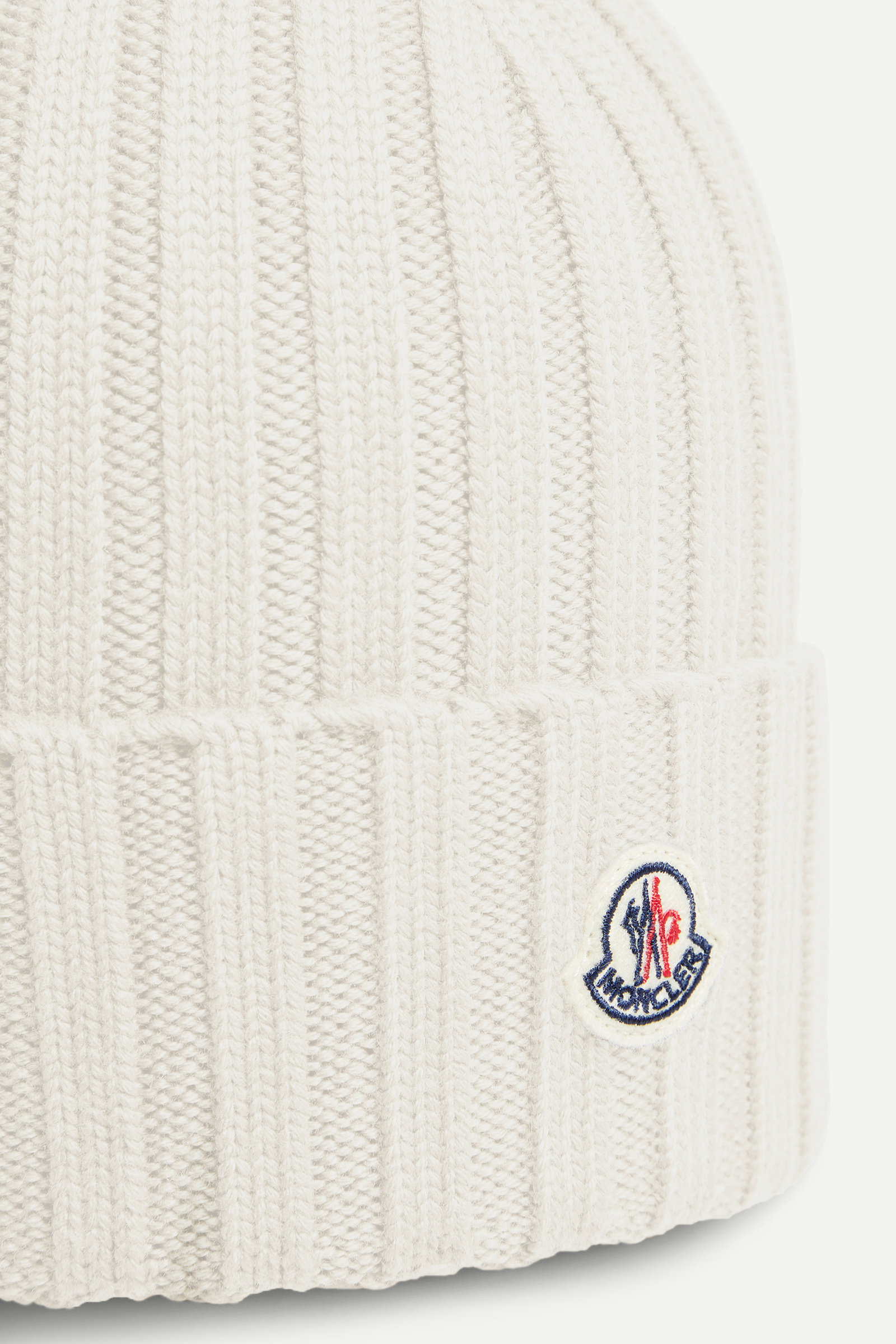 Wool Beanie Women White Moncler 2