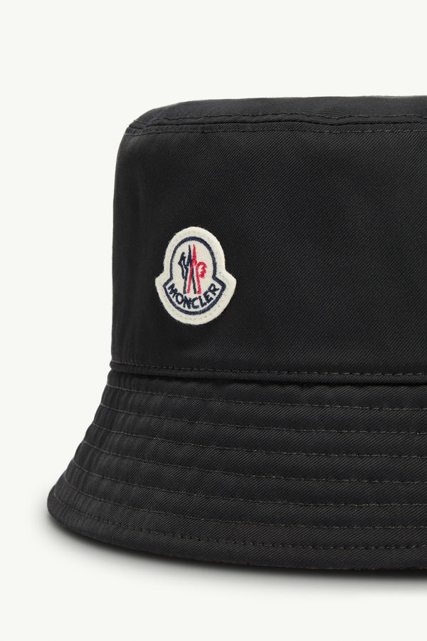 Reversible Wool Blend Bucket Hat Women Brown & Black Moncler 5
