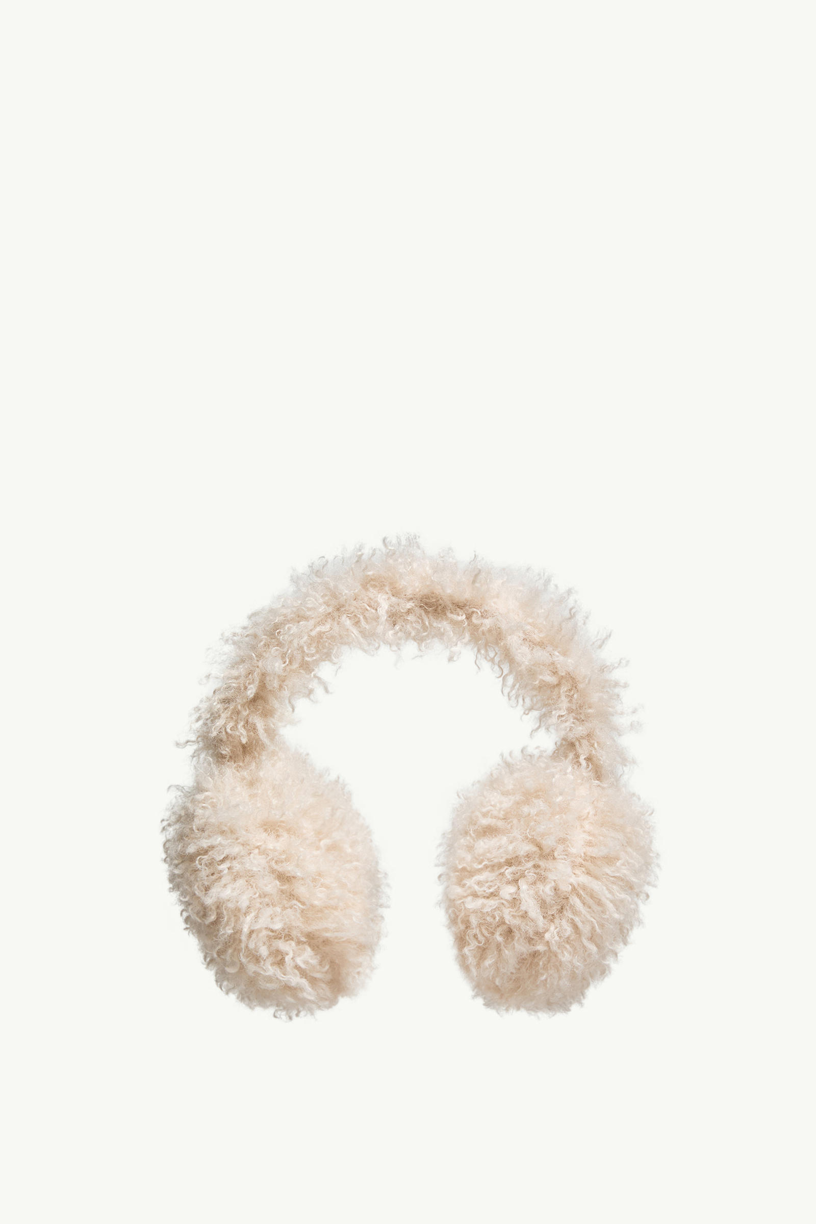 夾層泰迪布耳罩 女士 淺米色 Moncler 3