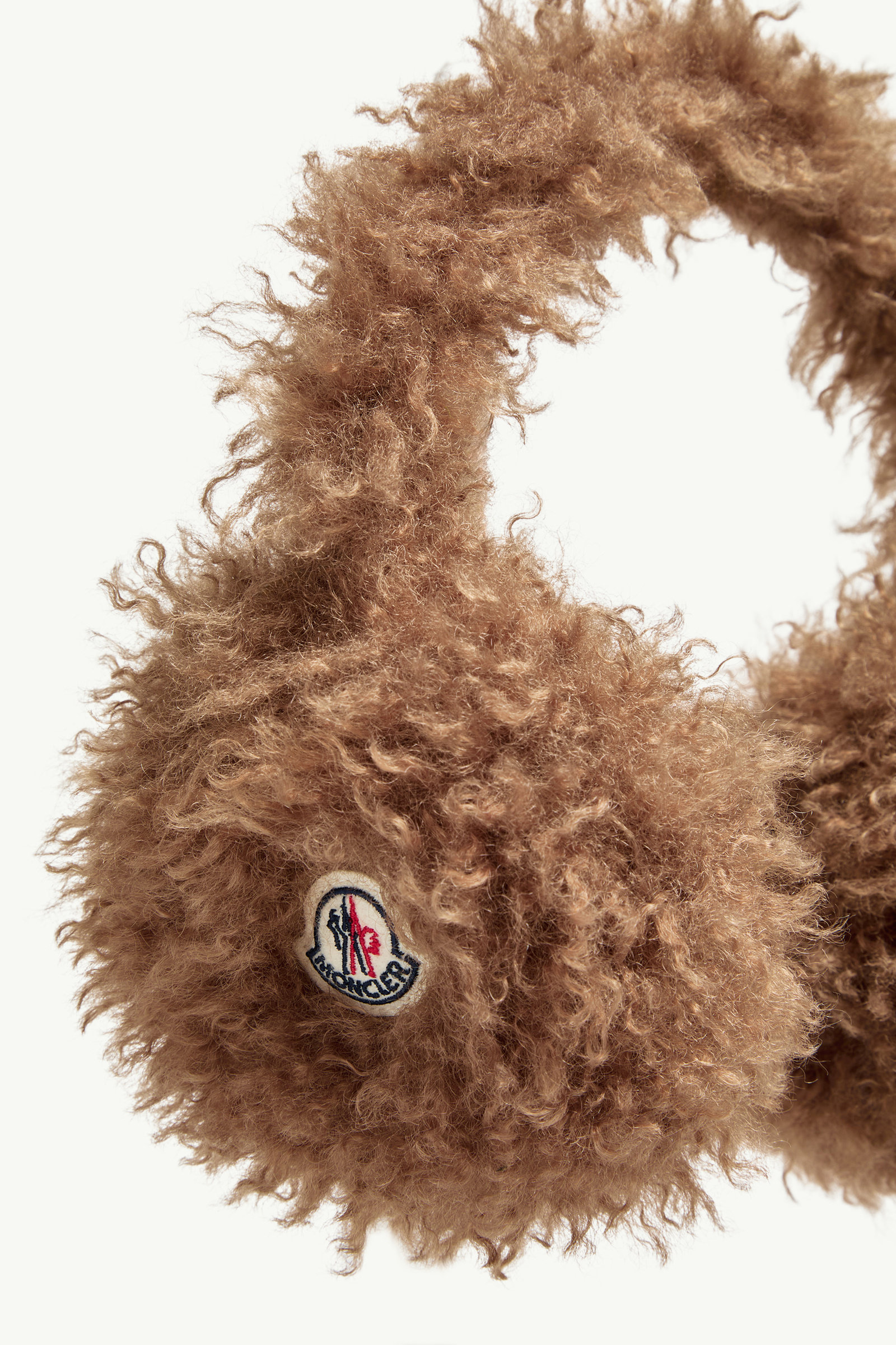 Padded Teddy Ear Muffs Women Brown Moncler 2