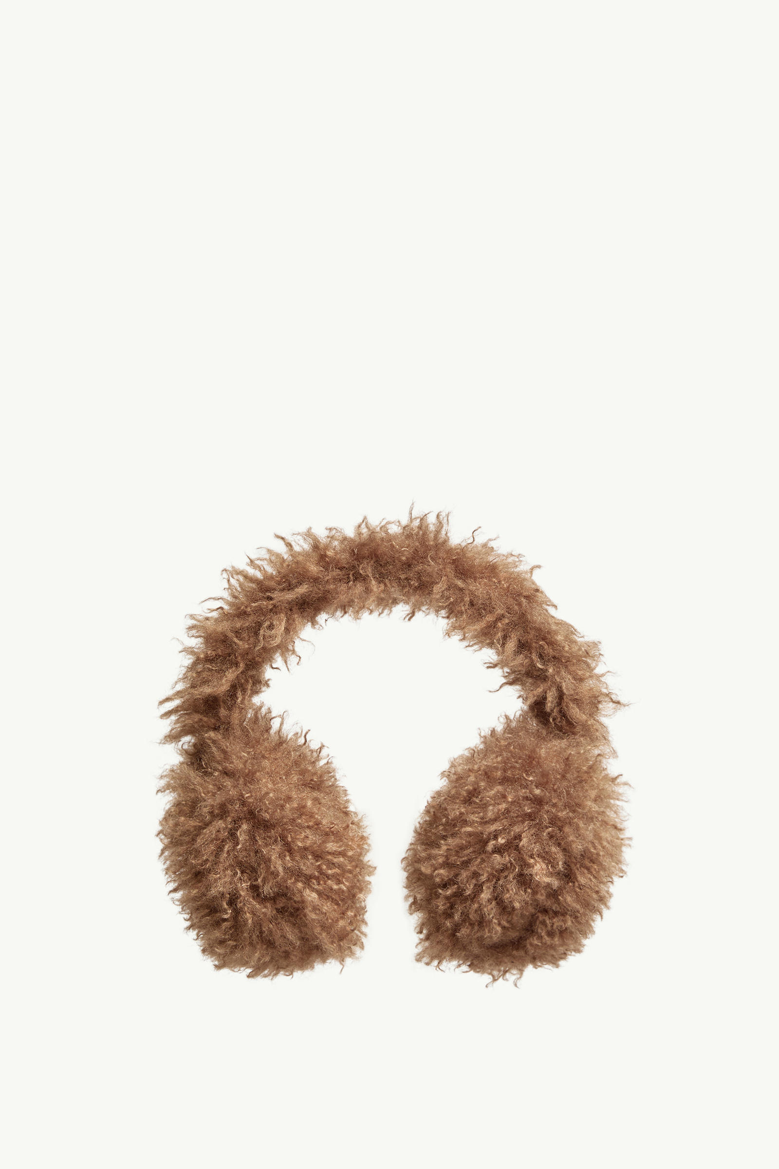 Padded Teddy Ear Muffs Women Brown Moncler 3