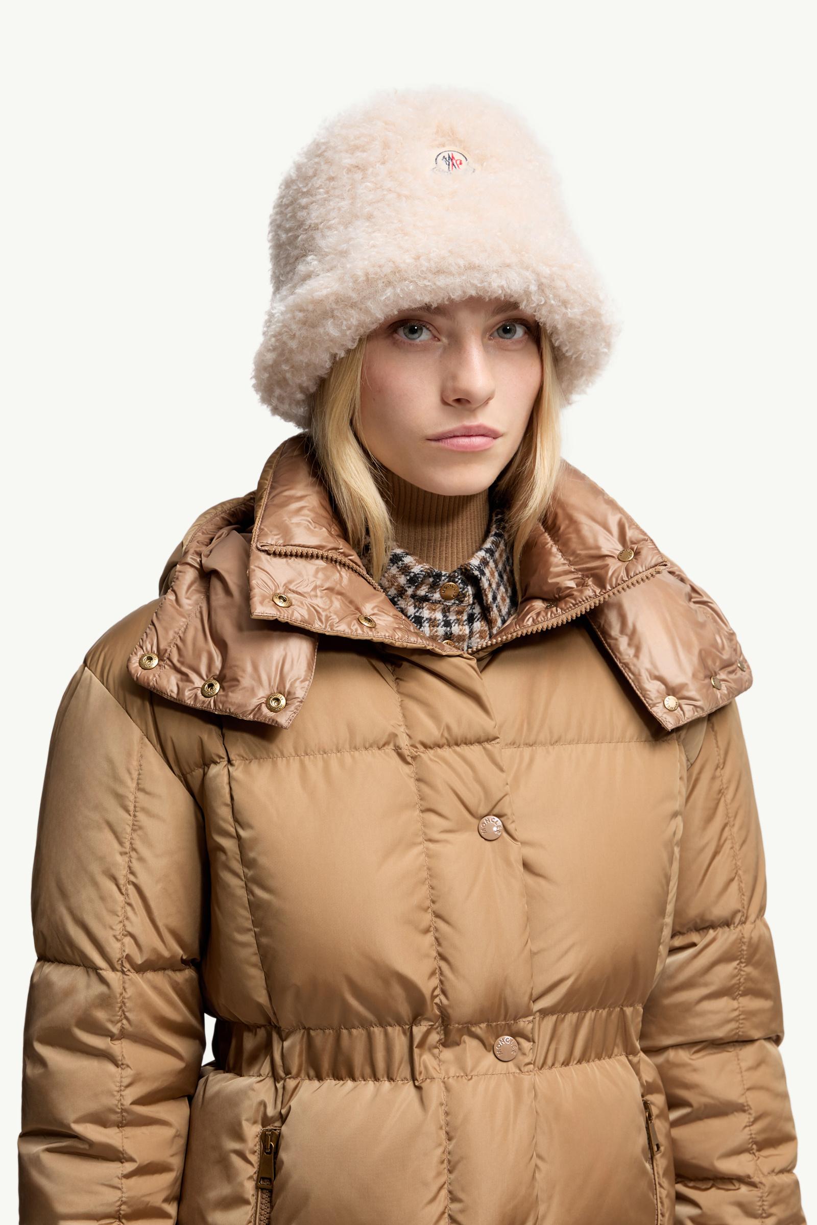 Teddy Bucket Hat Women Light Beige Moncler 1