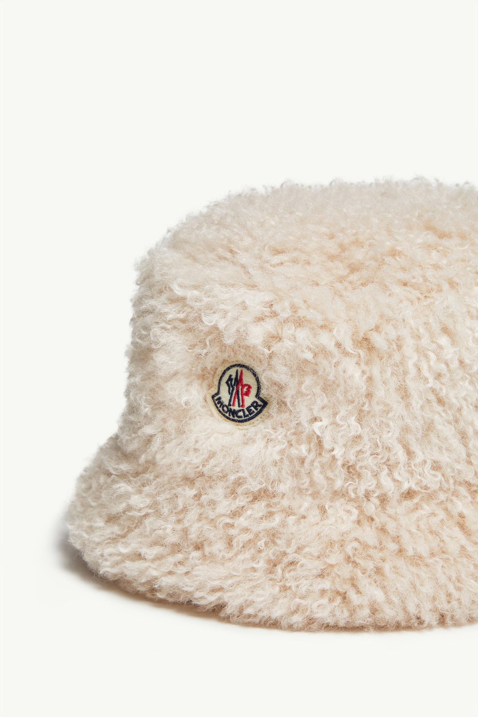 Teddy Bucket Hat Women Light Beige Moncler 2
