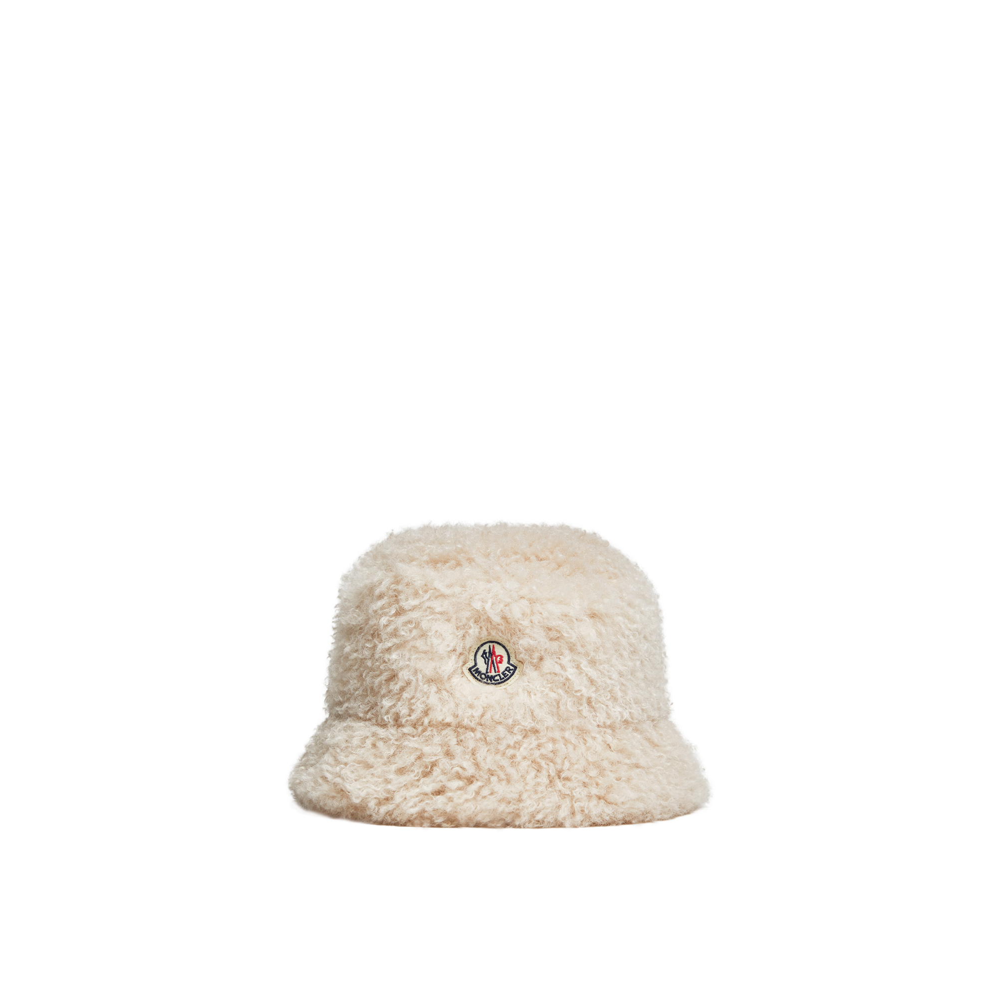 MONCLER COLLECTION Teddy Bucket Hat - Women - Beige - Size L