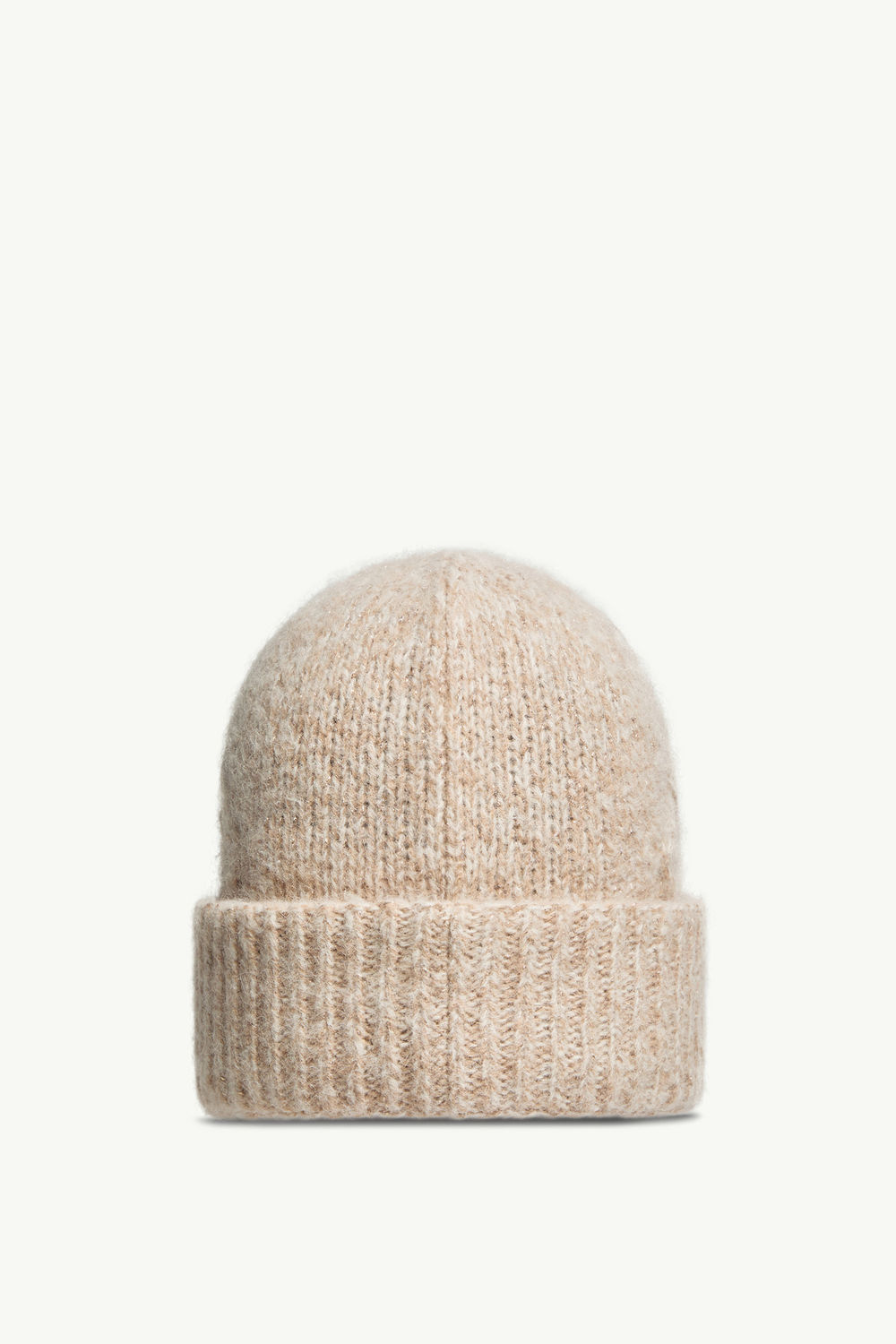 Alpaca Blend Beanie Women Beige Moncler 3