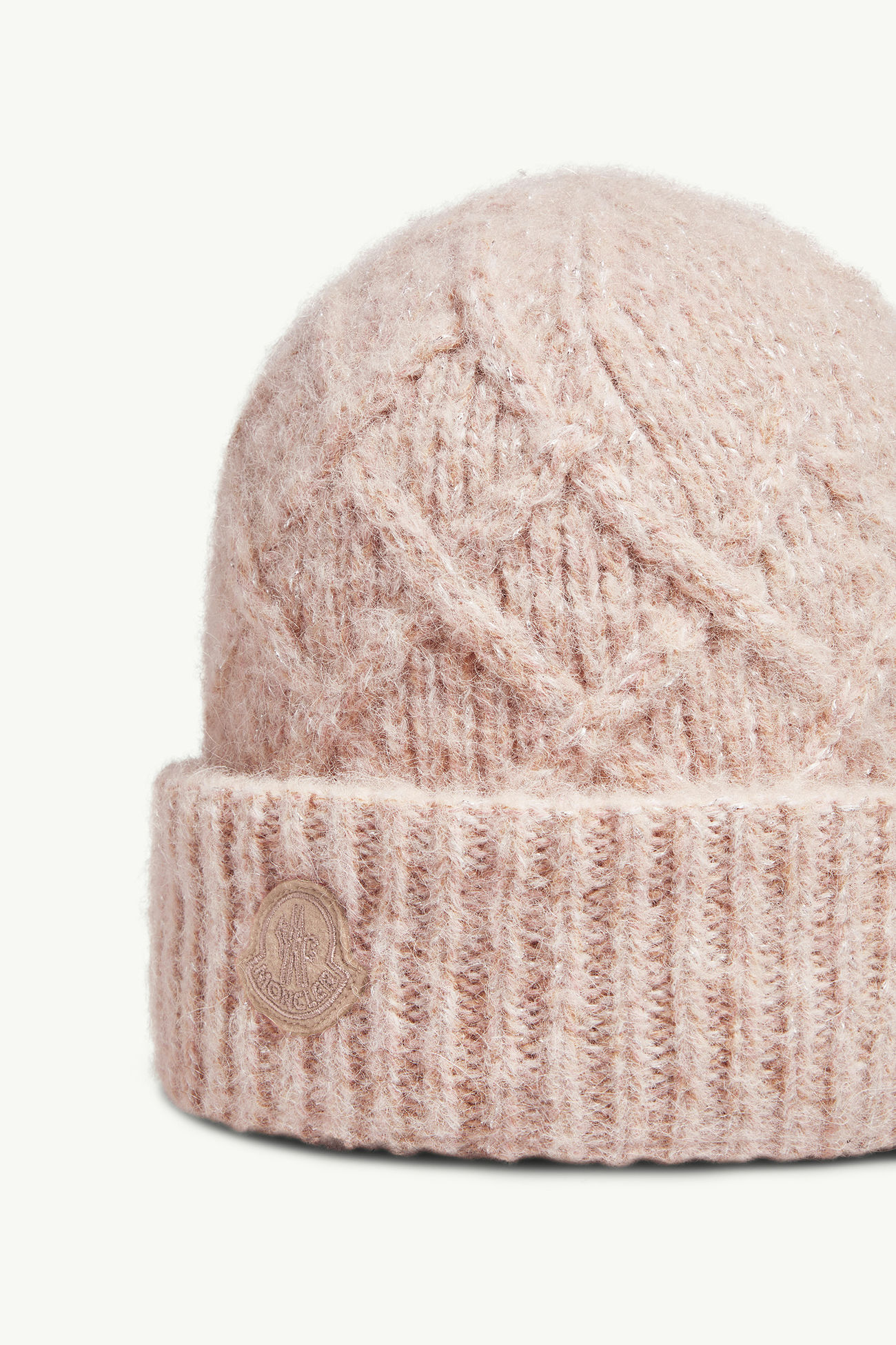 Beaniemütze aus einer Alpaka-Mischung Damen Pink Moncler 2