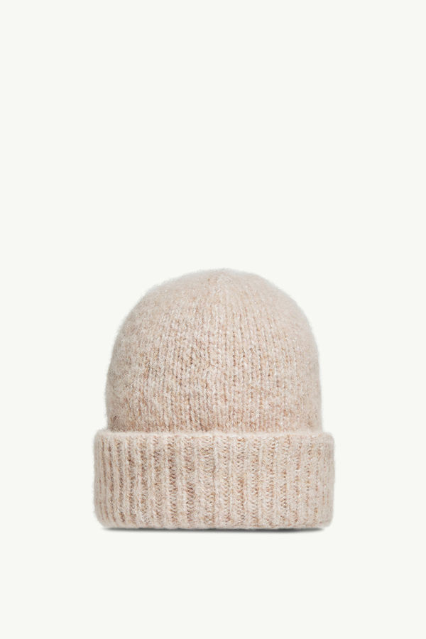 Alpaca Blend Beanie Women Rose Pink Moncler 3