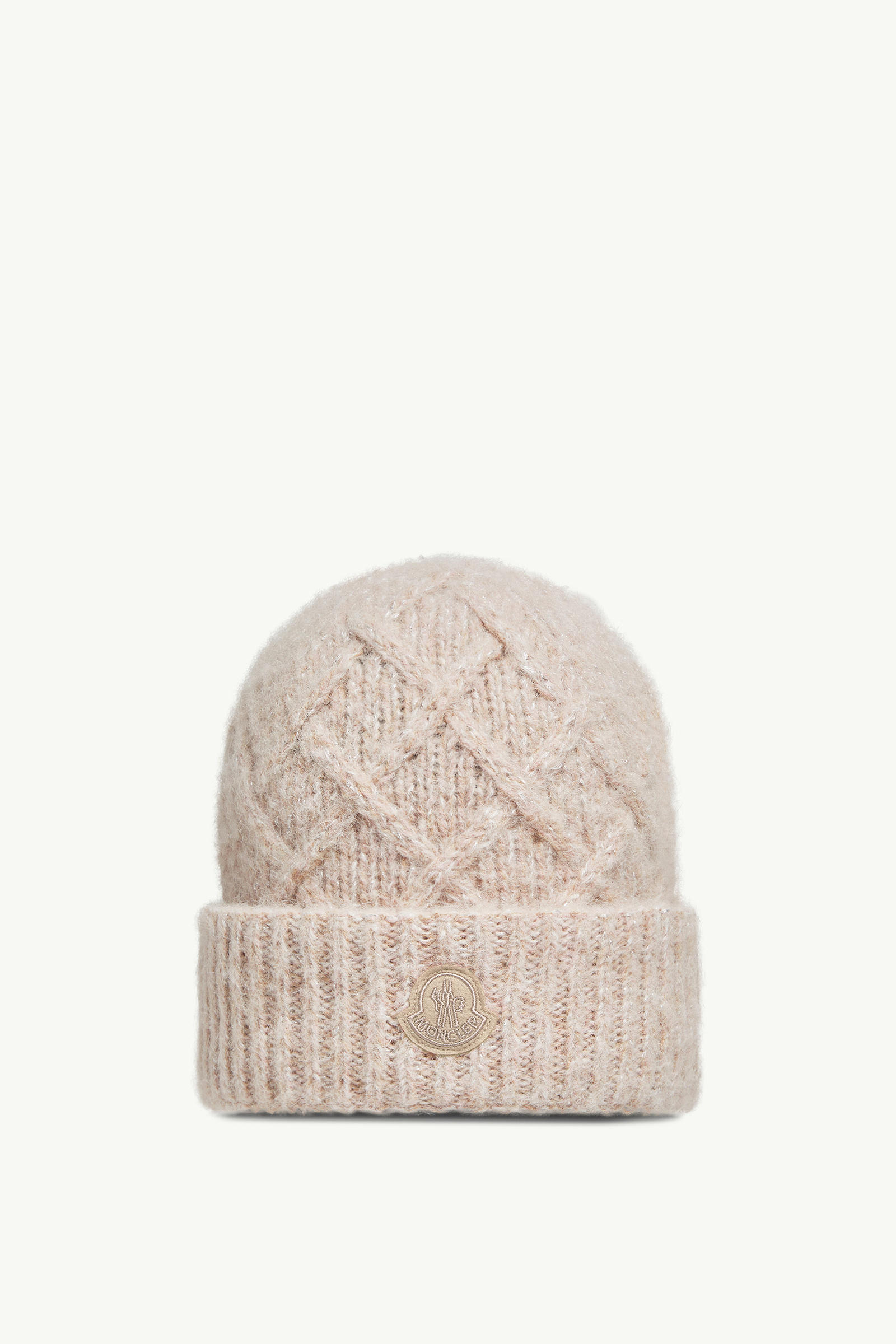 Alpaca Blend Beanie Women Rose Pink Moncler 0
