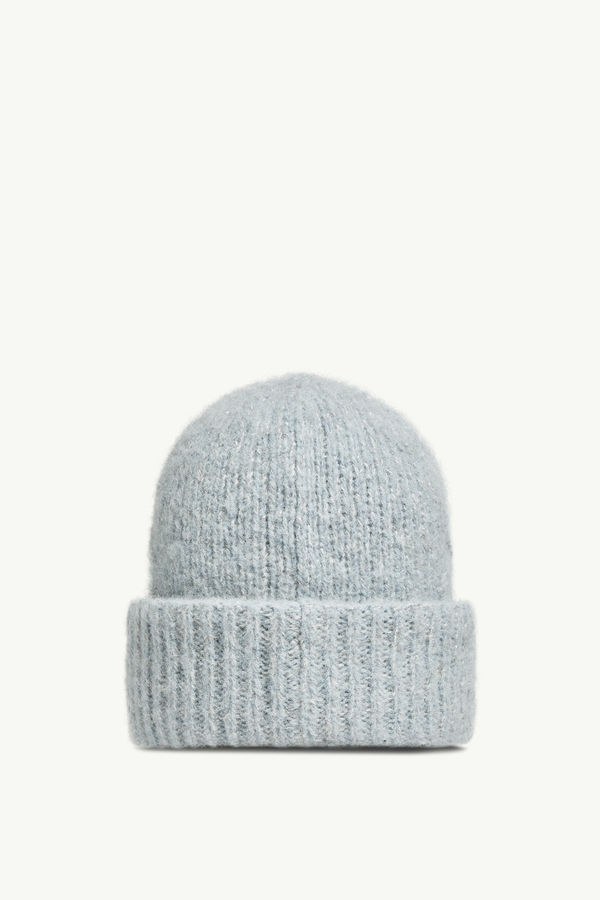 Alpaca Blend Beanie Women Light Blue Moncler 3
