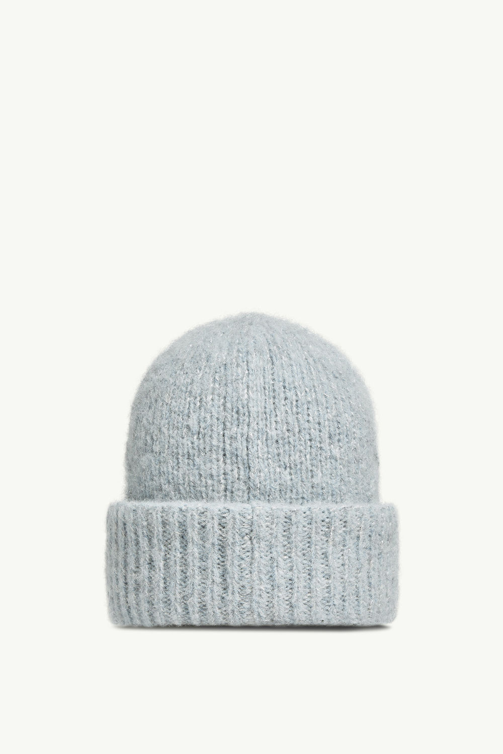 Bonnet en mélange d’alpaga Femmes Bleu clair Moncler 3