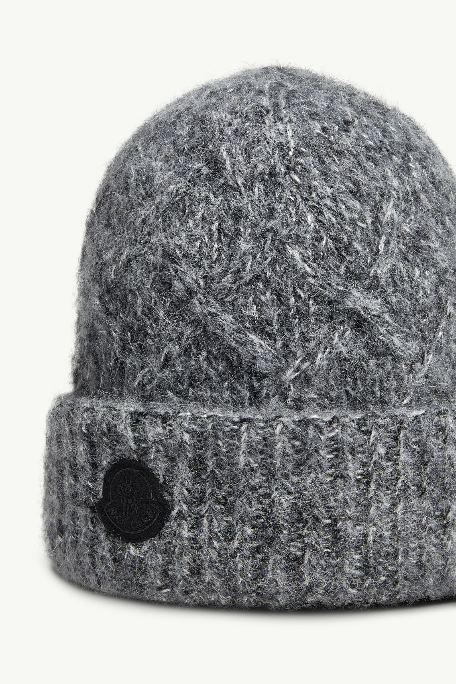 Alpaca Blend Beanie Women Black Moncler 2