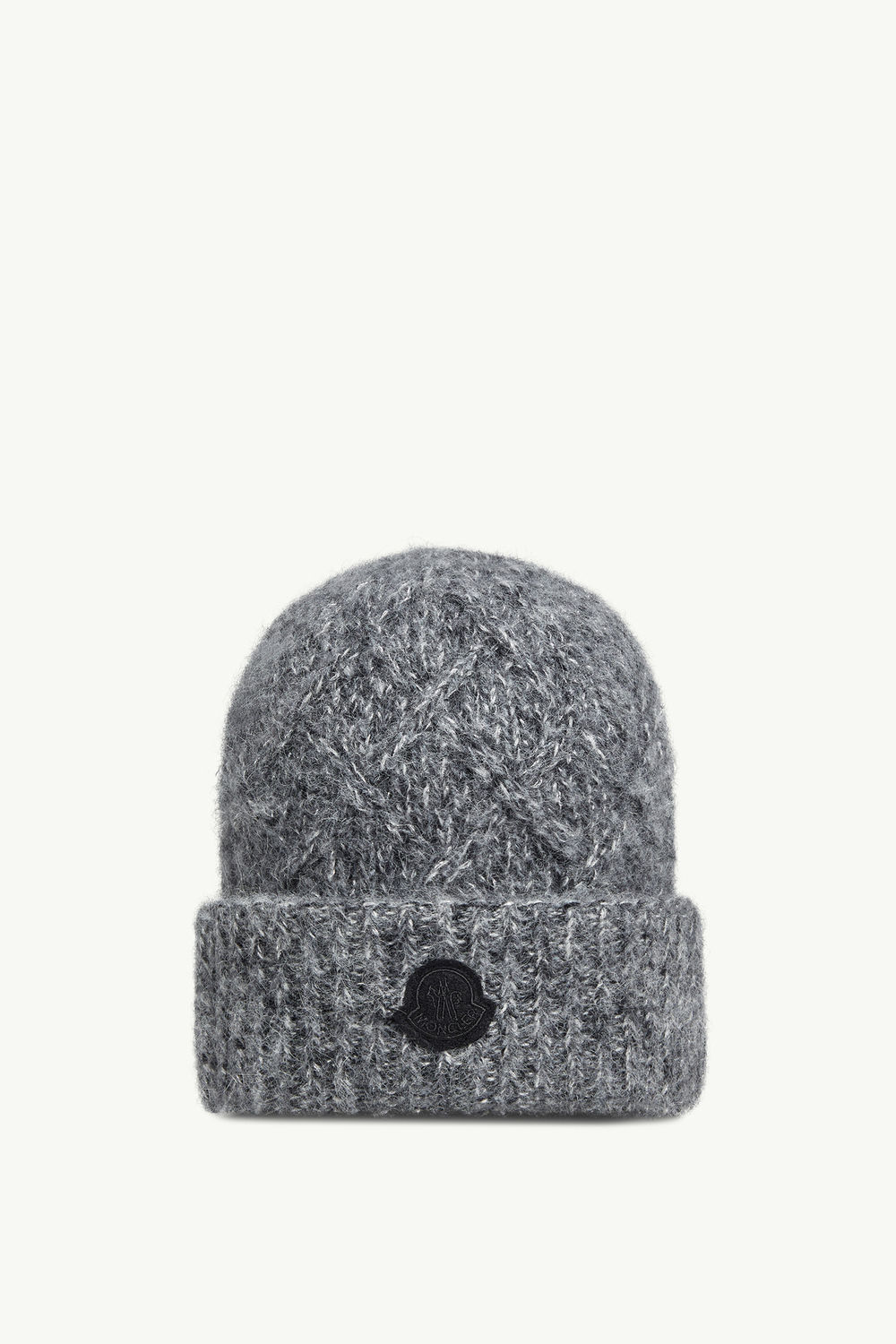 Alpaca Blend Beanie Women Black Moncler 0