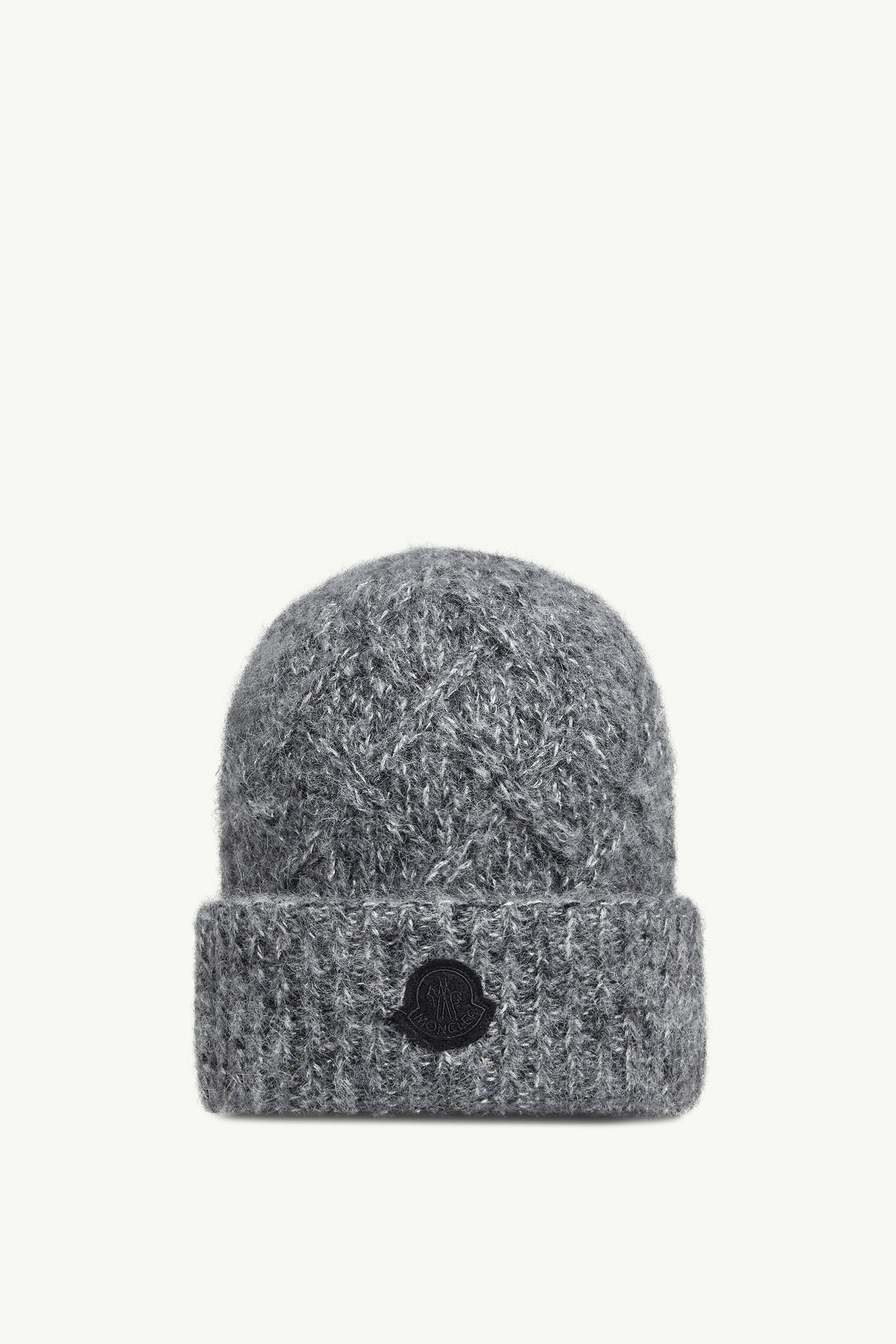 Alpaca Blend Beanie Women Black Moncler 0