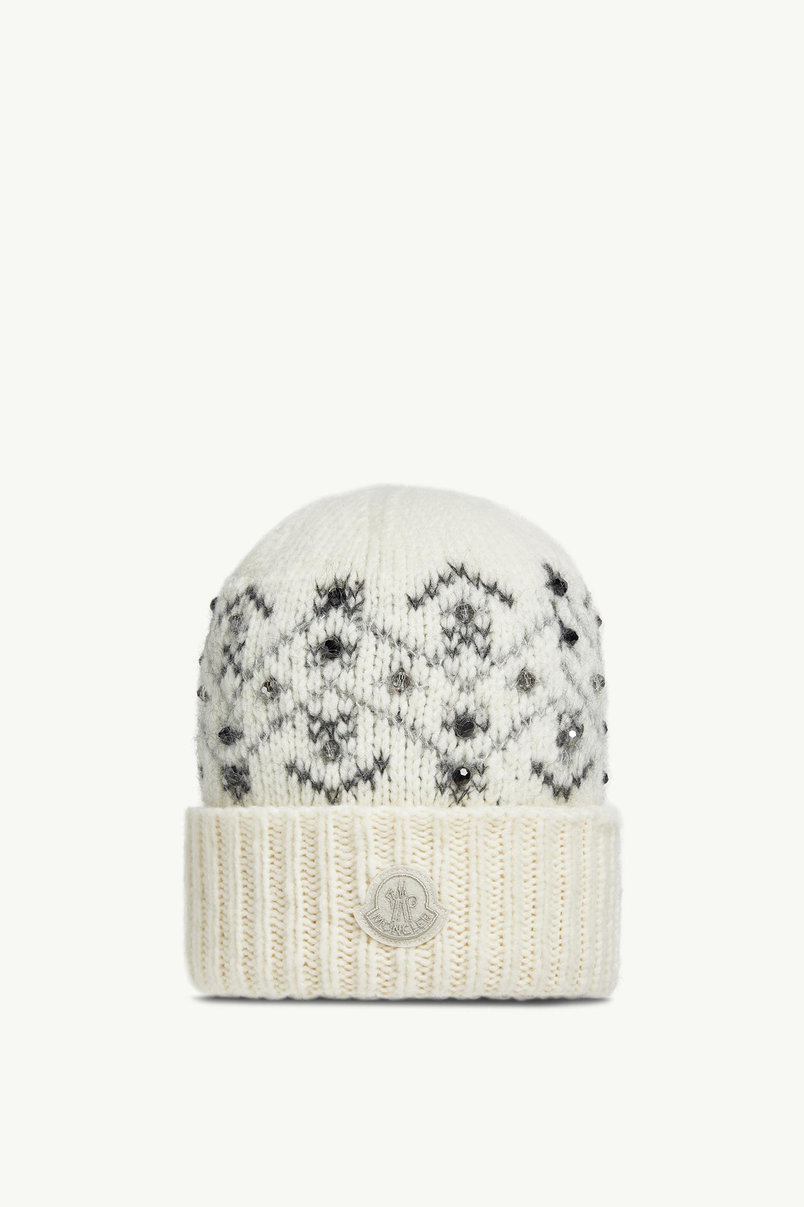 Bonnet en mélange d’alpaga brodé de cristaux_findInBoutique_image