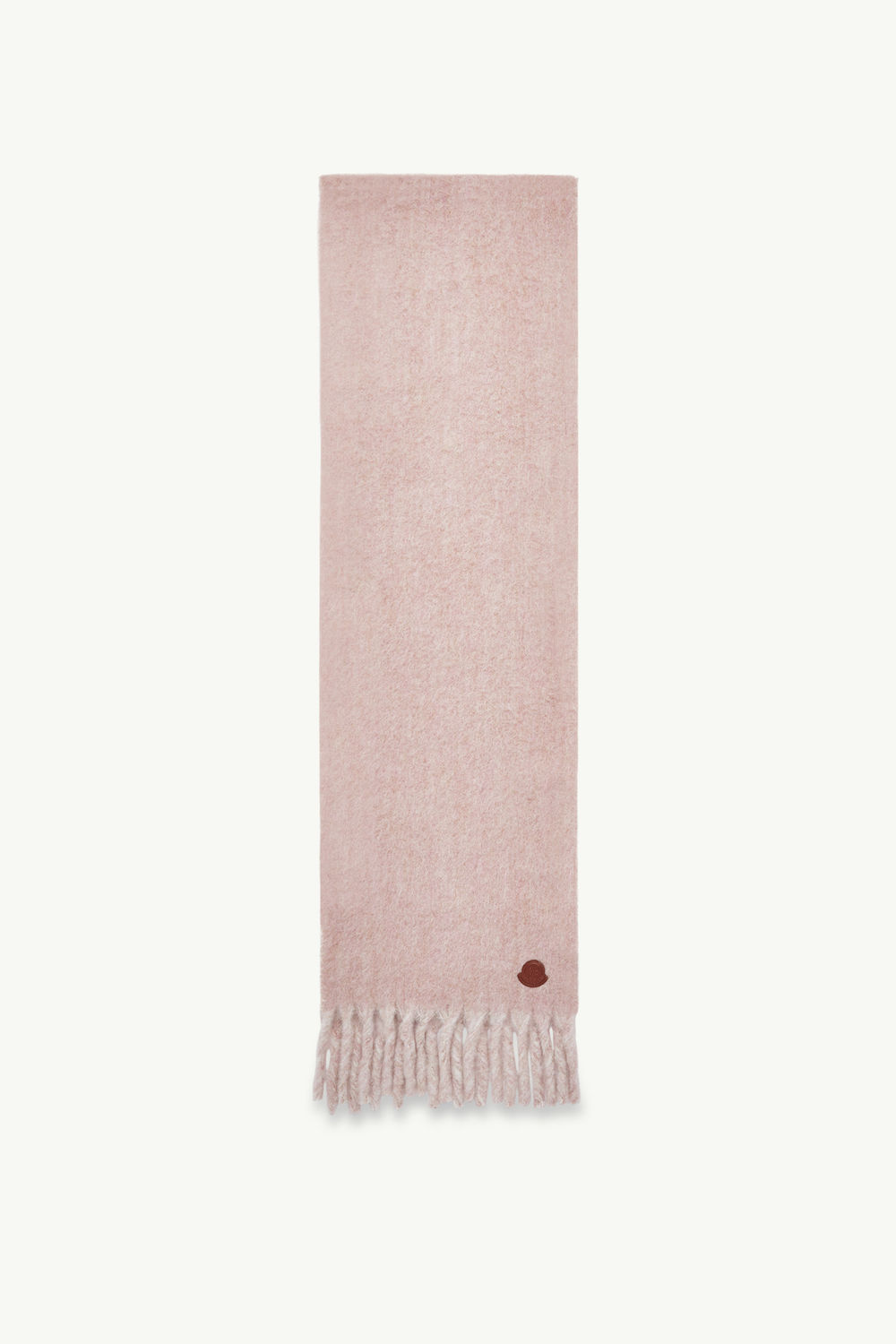 Wool & Alpaca Blend Scarf Women Pink Moncler 0