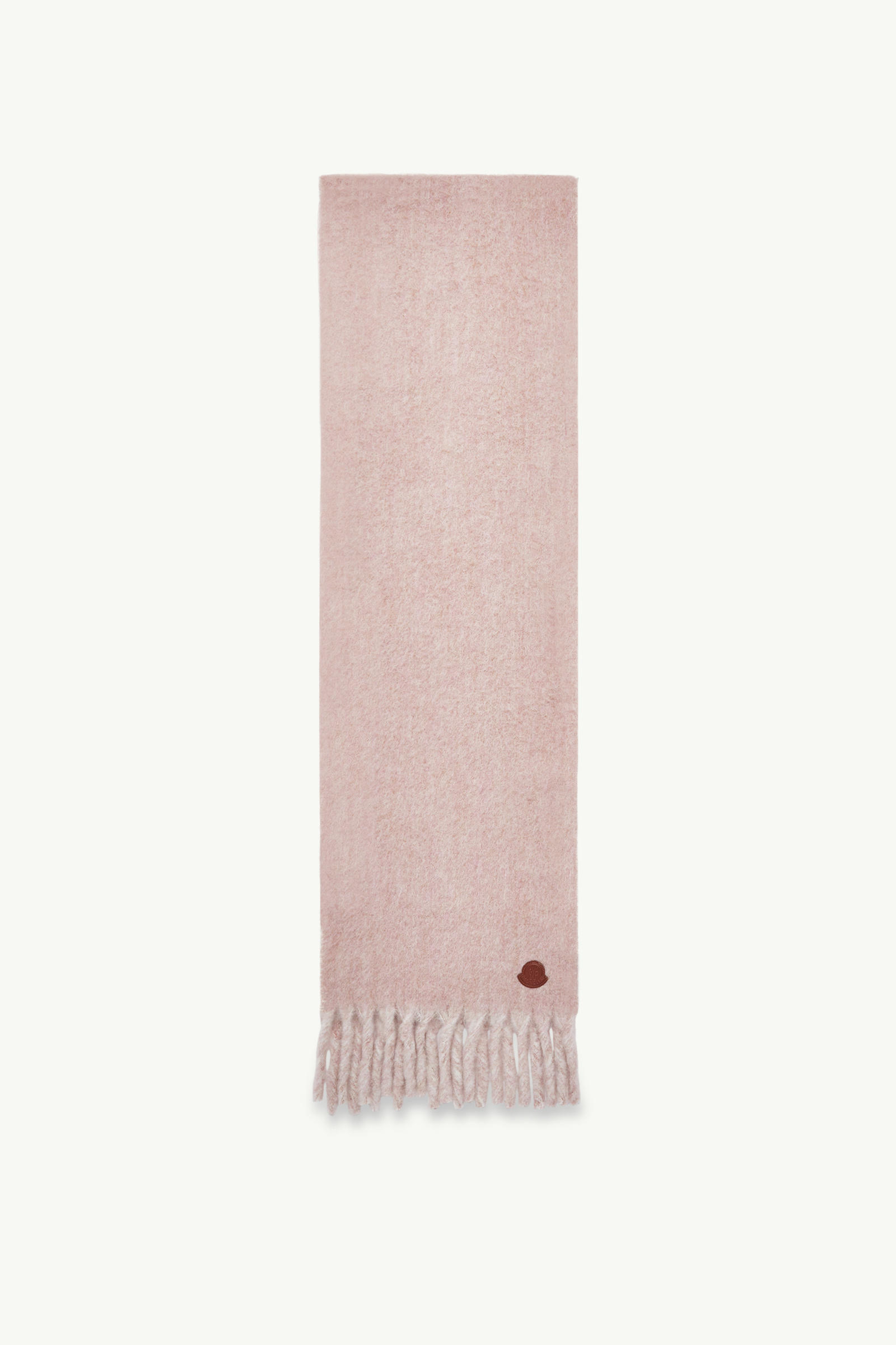 Wool & Alpaca Blend Scarf Women Pink Moncler 0