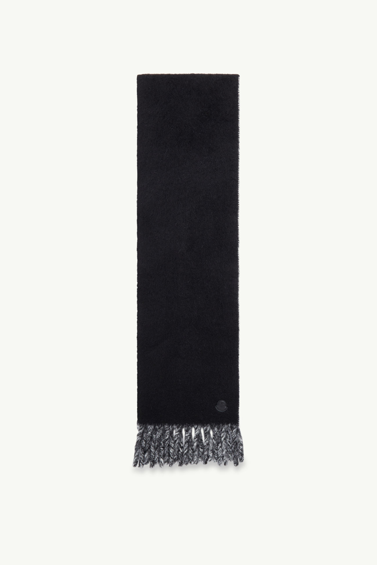 Sciarpa in misto lana e alpaca Donna Nero Moncler 0