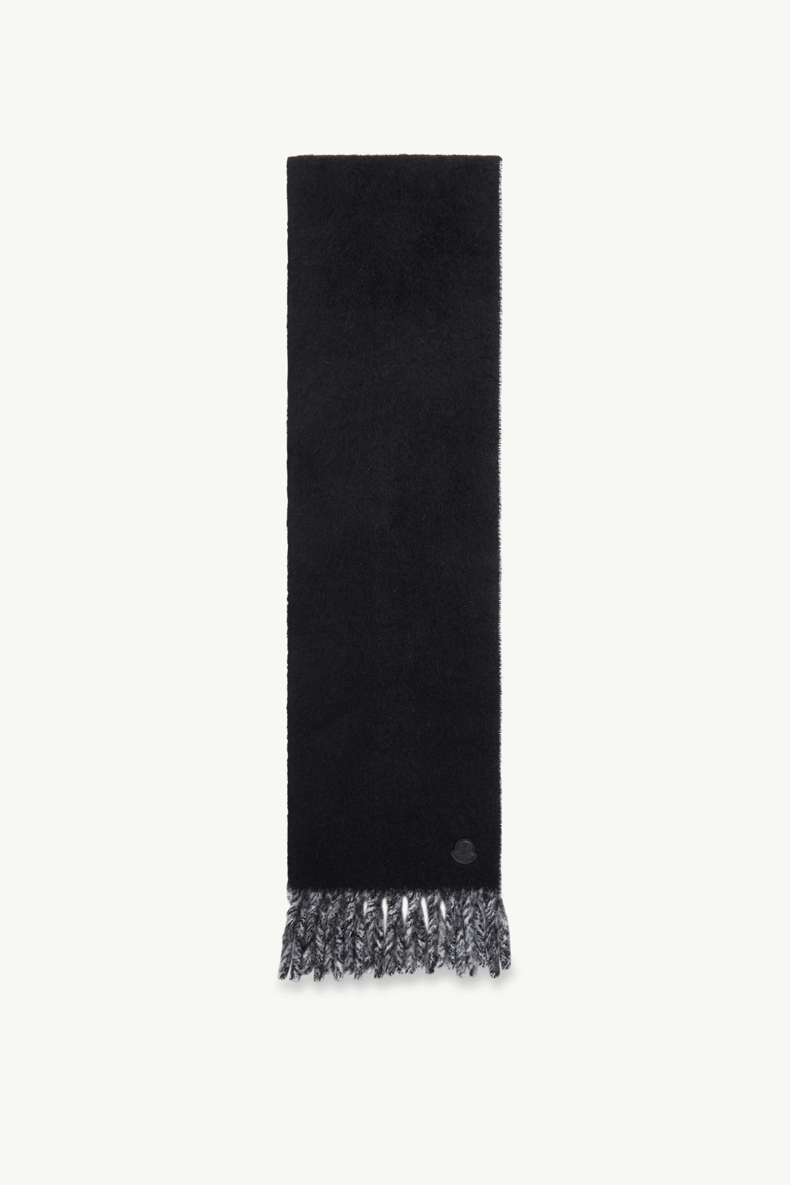 Wool & Alpaca Blend Scarf Women Black Moncler 0