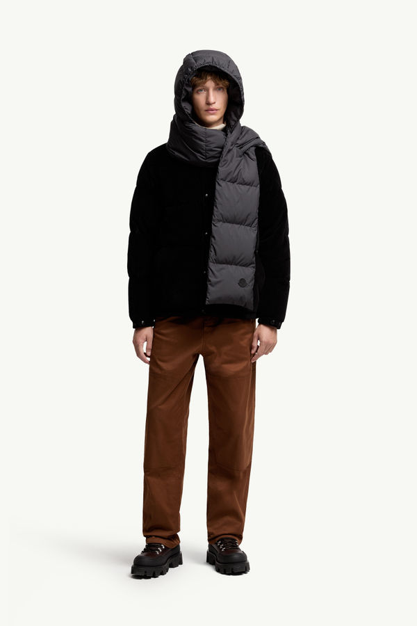 Daunenschal mit Kapuze Genderneutral Schwarz Moncler 2