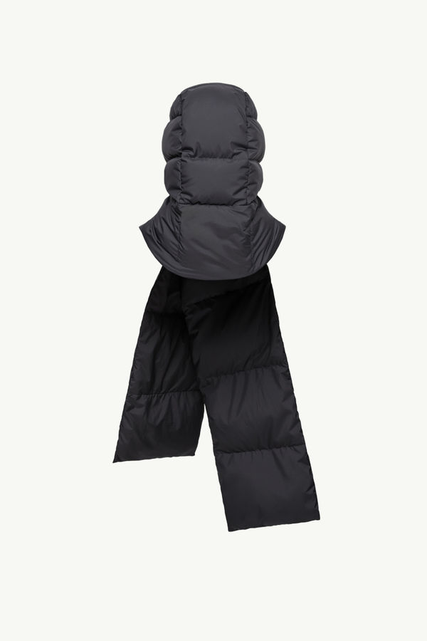 Daunenschal mit Kapuze Genderneutral Schwarz Moncler 4