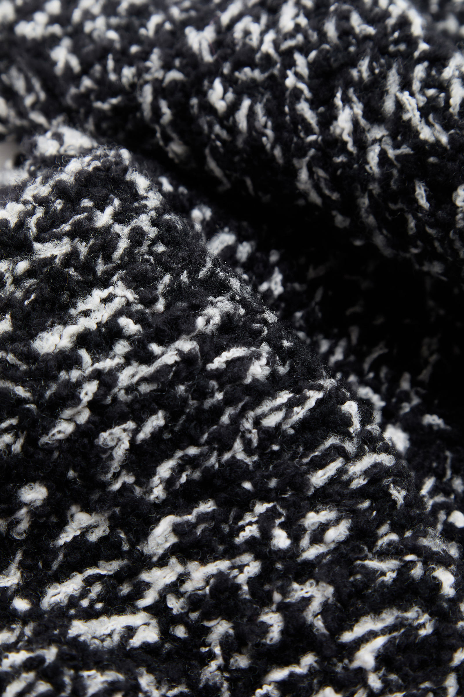 Fringe-Trim Wool Blend Scarf Women Black Moncler 3