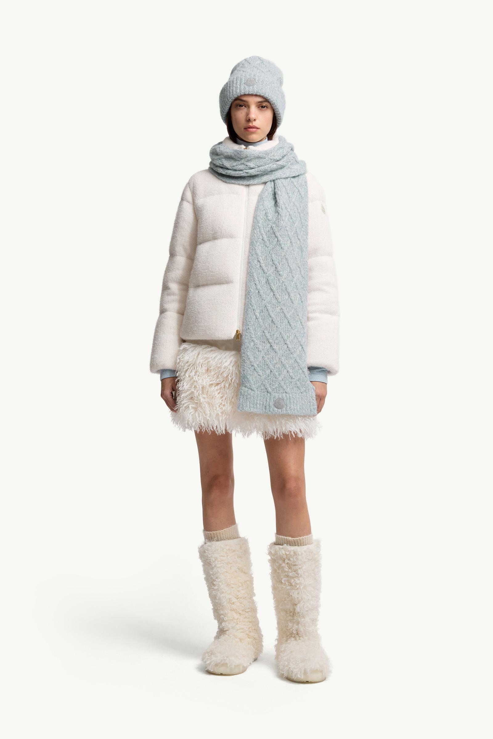 ライトブルー スカーフ : ストール＆グローブ 向けの レディース