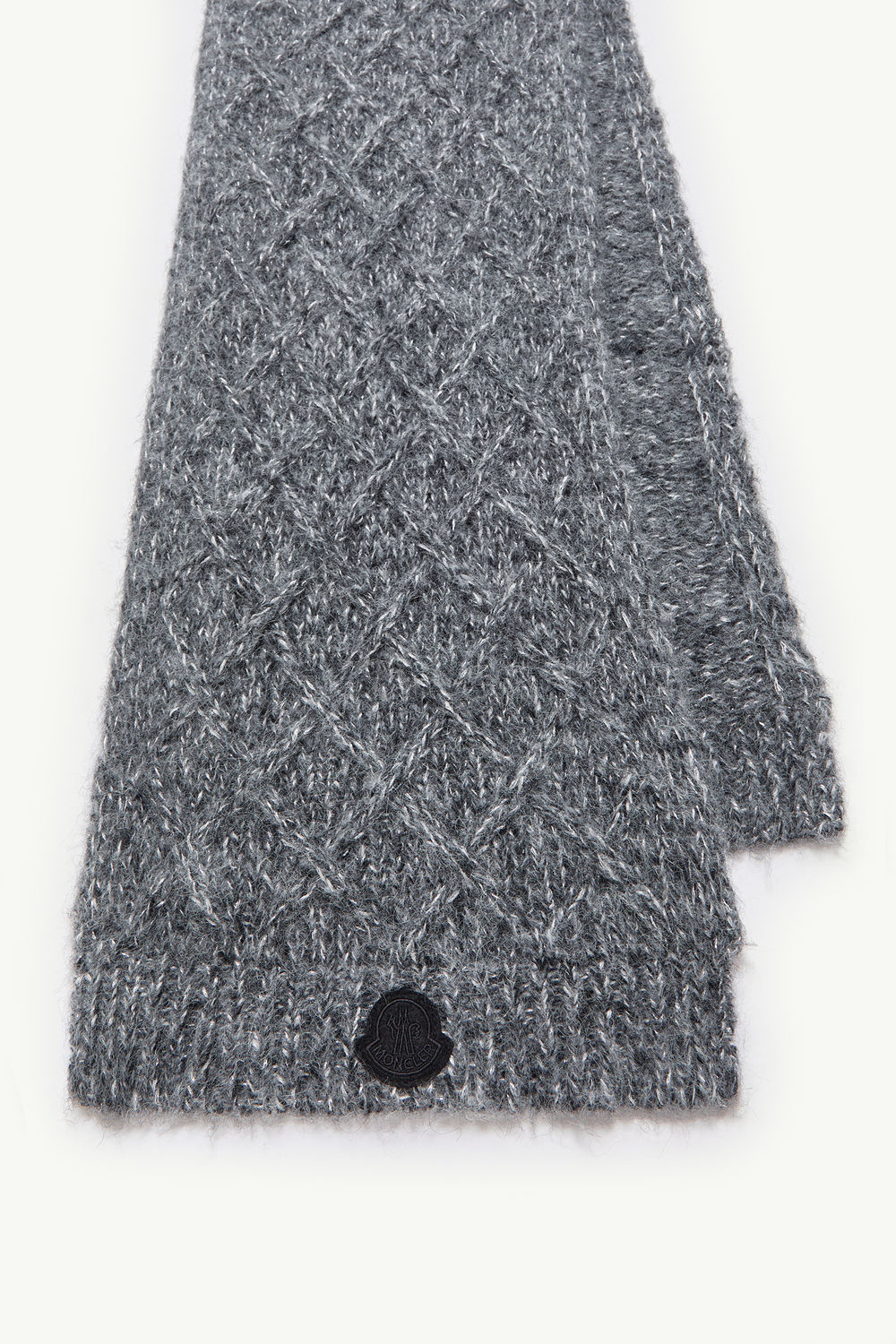 Alpaca Blend Scarf Women Black Moncler 2