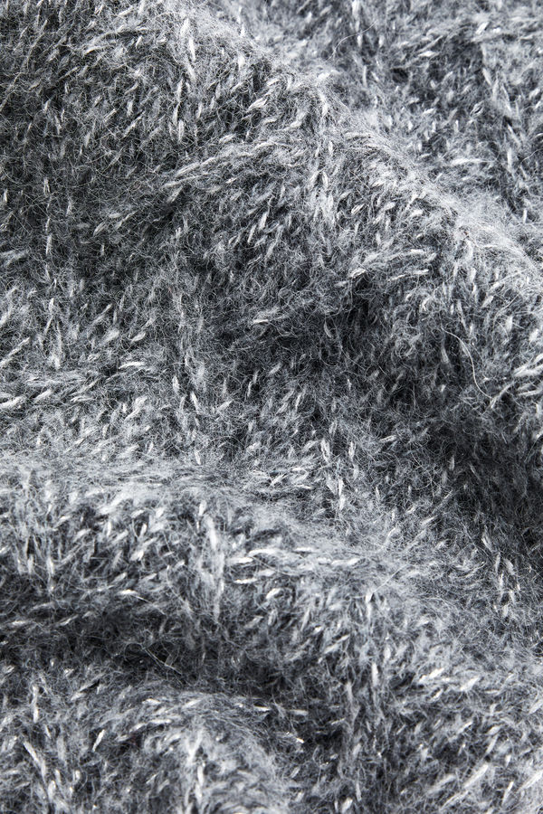 Schal aus Alpaka-Mischung Damen Schwarz Moncler 3