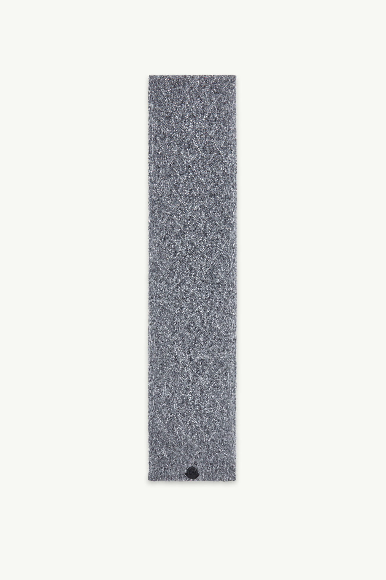 Bufanda de mezcla de alpaca Mujer Negro Moncler 0