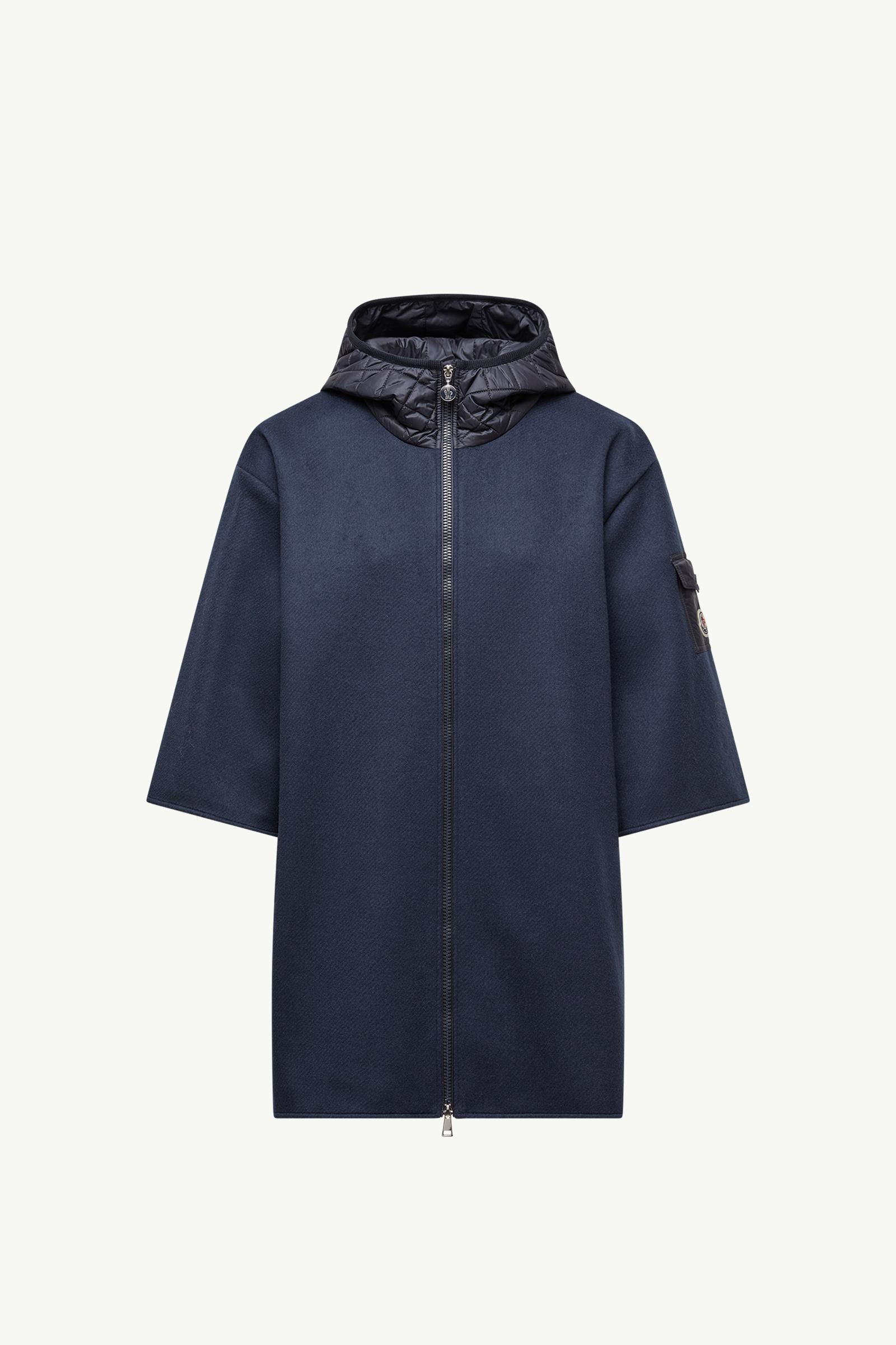 MONCLER ネイビー ジップアップ 美品 MONCLER モンクレール MAGLIONE TRICOT CARDIGAN ジップアップ ダウン