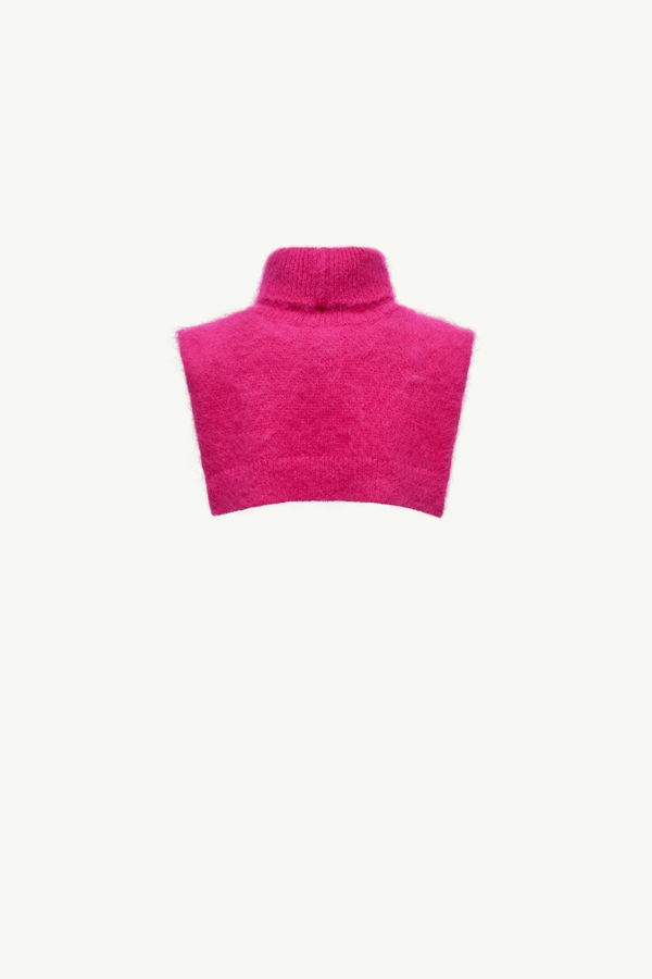 Latzhose aus einer Wolle-Mohair-Mischung Damen Fuchsia Moncler 3