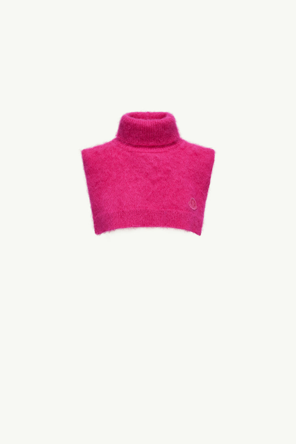 Mohair & Wool Blend Bib Women Fuchsia Moncler 2
