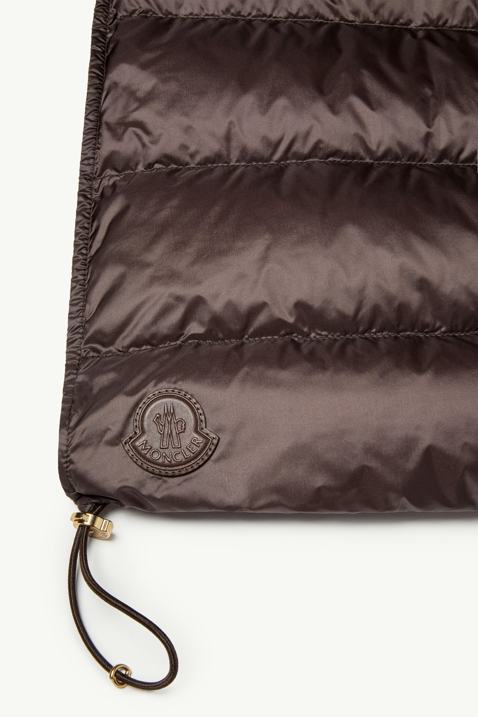 Hooded Down-Filled Teddy Bib Women Taupe Moncler 2