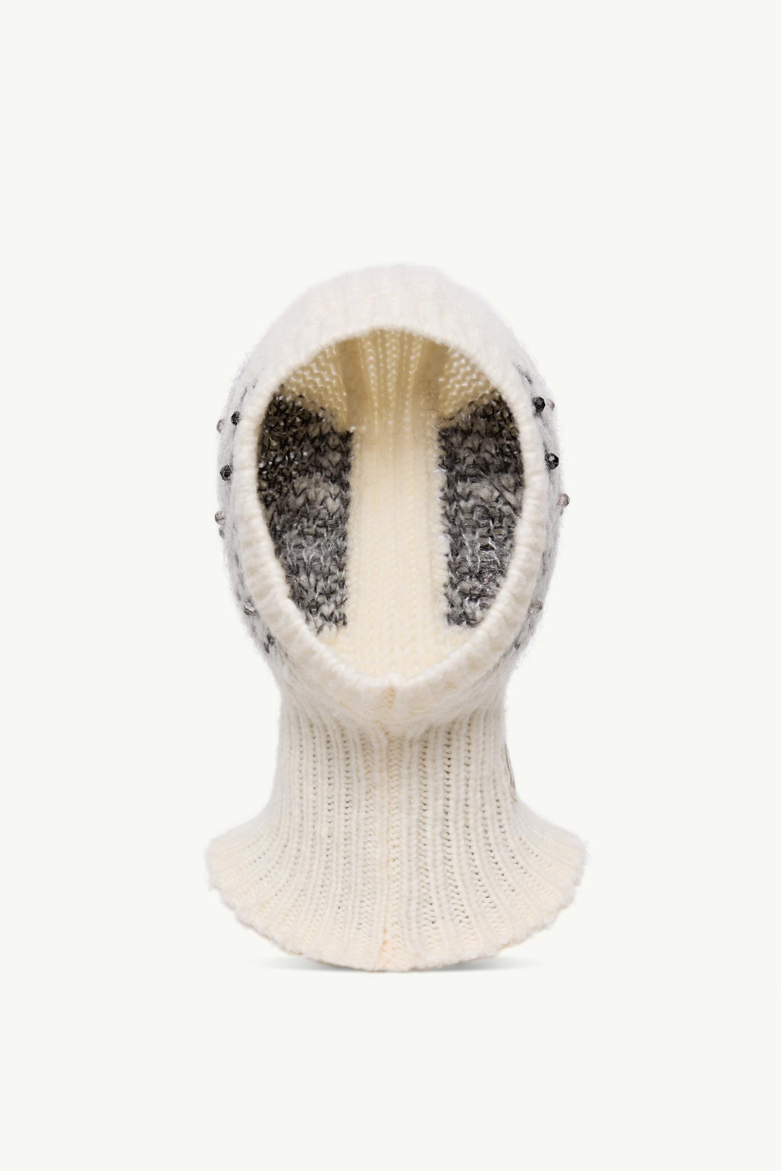 Crystal-Embroidered Alpaca & Wool Blend Balaclava_findInBoutique_image