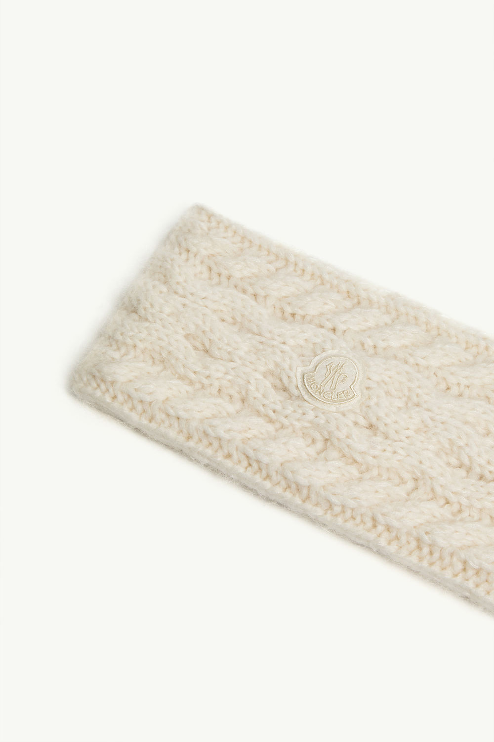 Diadema de mezcla de alpaca Mujer Blanco Marfil Moncler 2