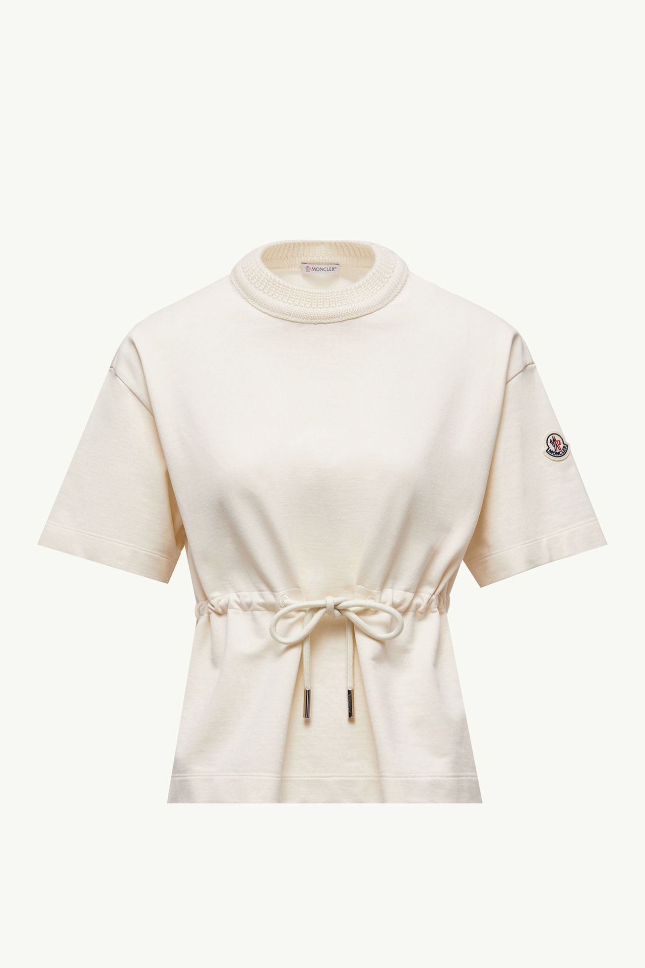 可調節棉質T恤 女士 白色 Moncler 2