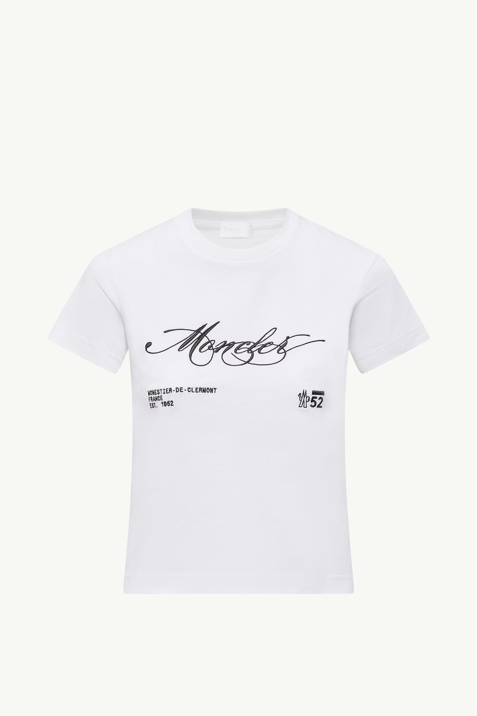 Embroidered Cursive Logo Cotton T-Shirt_findInBoutique_image