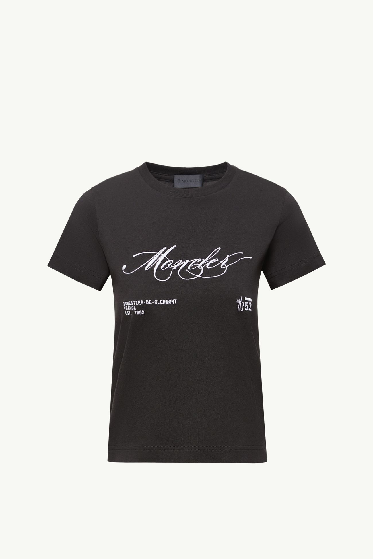 ブラック Tシャツ : トップ＆Tシャツ 向けの レディース | モンクレール