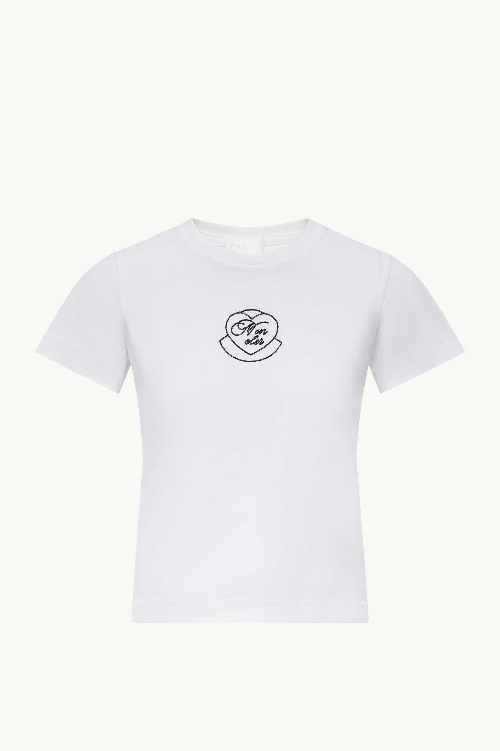 Embroidered Heart Logo Cotton T-Shirt_findInBoutique_image